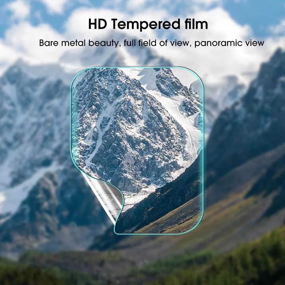 محافظ صفحه نمایش او ازون (بسته 3 عددی) سازگار با ردمی واچ 4، پوشش کامل شفاف ضد خش فیلم هیدروژل محافظ صفحه نمایش فیلم نرم و شفاف TPU HD، نصب آسان - شفاف محافظ صفحه نمایش او ازون (بسته 3 عددی) سازگار با ردمی واچ 4، پوشش کامل شفاف ضد خش فیلم هیدروژل محافظ صفحه نمایش فیلم نرم و شفاف TPU HD، نصب آسان - شفاف