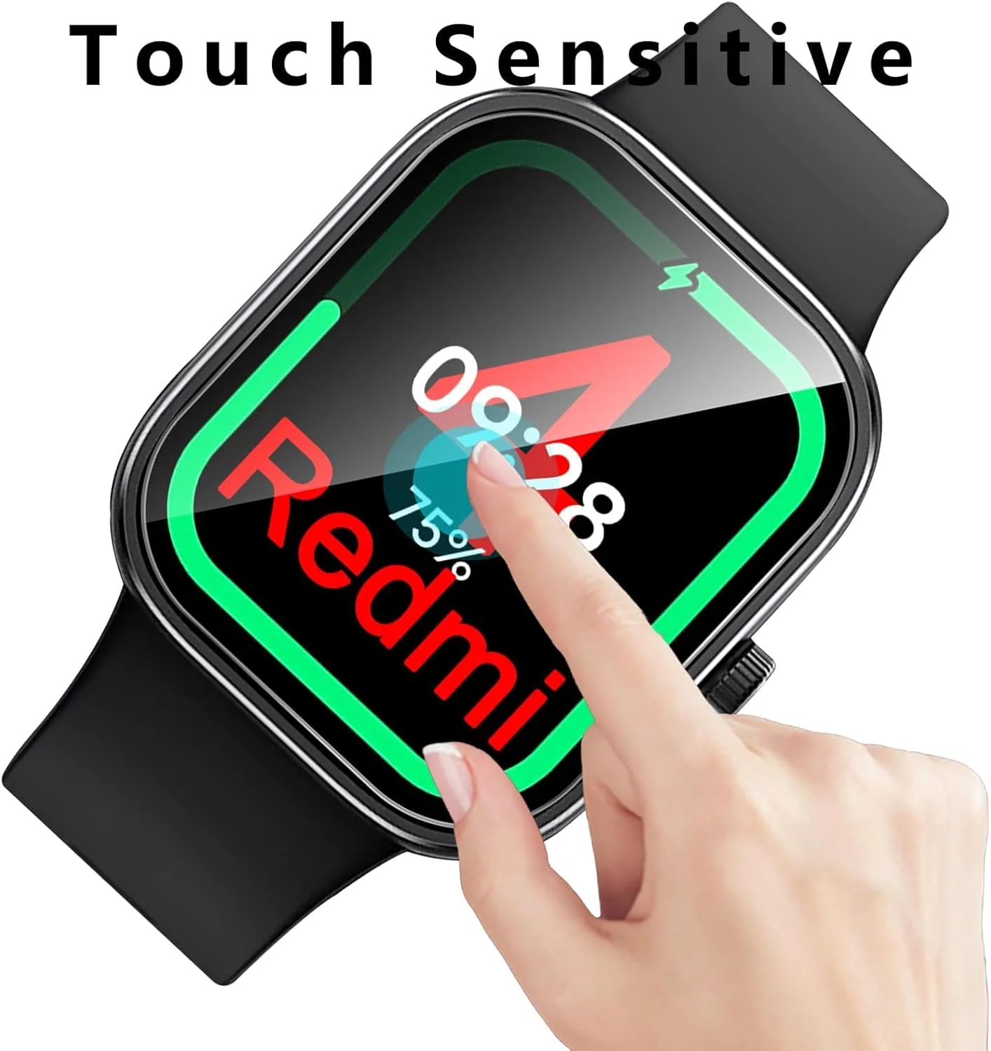 محافظ صفحه نمایش NALACAL برای ردمی واچ 4، بسته 4 عددی فیلم محافظ صفحه نمایش شفاف، محافظ صفحه شیشه ای تمپرد ضد حباب برای ردمی واچ 4 محافظ صفحه نمایش NALACAL برای ردمی واچ 4، بسته 4 عددی فیلم محافظ صفحه نمایش شفاف، محافظ صفحه شیشه ای تمپرد ضد حباب برای ردمی واچ 4