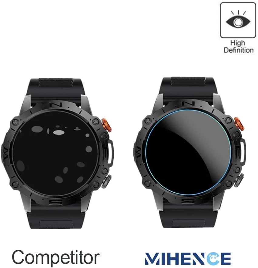 محافظ صفحه نمایش Mihence سازگار با ساعت هوشمند K59 / ST19 1.43 اینچی، فیلم محافظ شیشه ای تمپر شده 9H سازگار با GLONHI K59 Pro / SIEMORL ST19 / LIGE ST19 / ESFOE ST19 / LIGE K59 1.43 اینچی محافظ صفحه نمایش Mihence سازگار با ساعت هوشمند K59 / ST19 1.43 اینچی، فیلم محافظ شیشه ای تمپر شده 9H سازگار با GLONHI K59 Pro / SIEMORL ST19 / LIGE ST19 / ESFOE ST19 / LIGE K59 1.43 اینچی