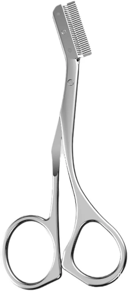 قیچی اصلاح ابرو با شانه، موچین ابرو از جنس استیل ضد زنگ، حالت دهنده و از بین برنده مو برای آقایان و بانوان قیچی اصلاح ابرو با شانه، موچین ابرو از جنس استیل ضد زنگ، حالت دهنده و از بین برنده مو برای آقایان و بانوان