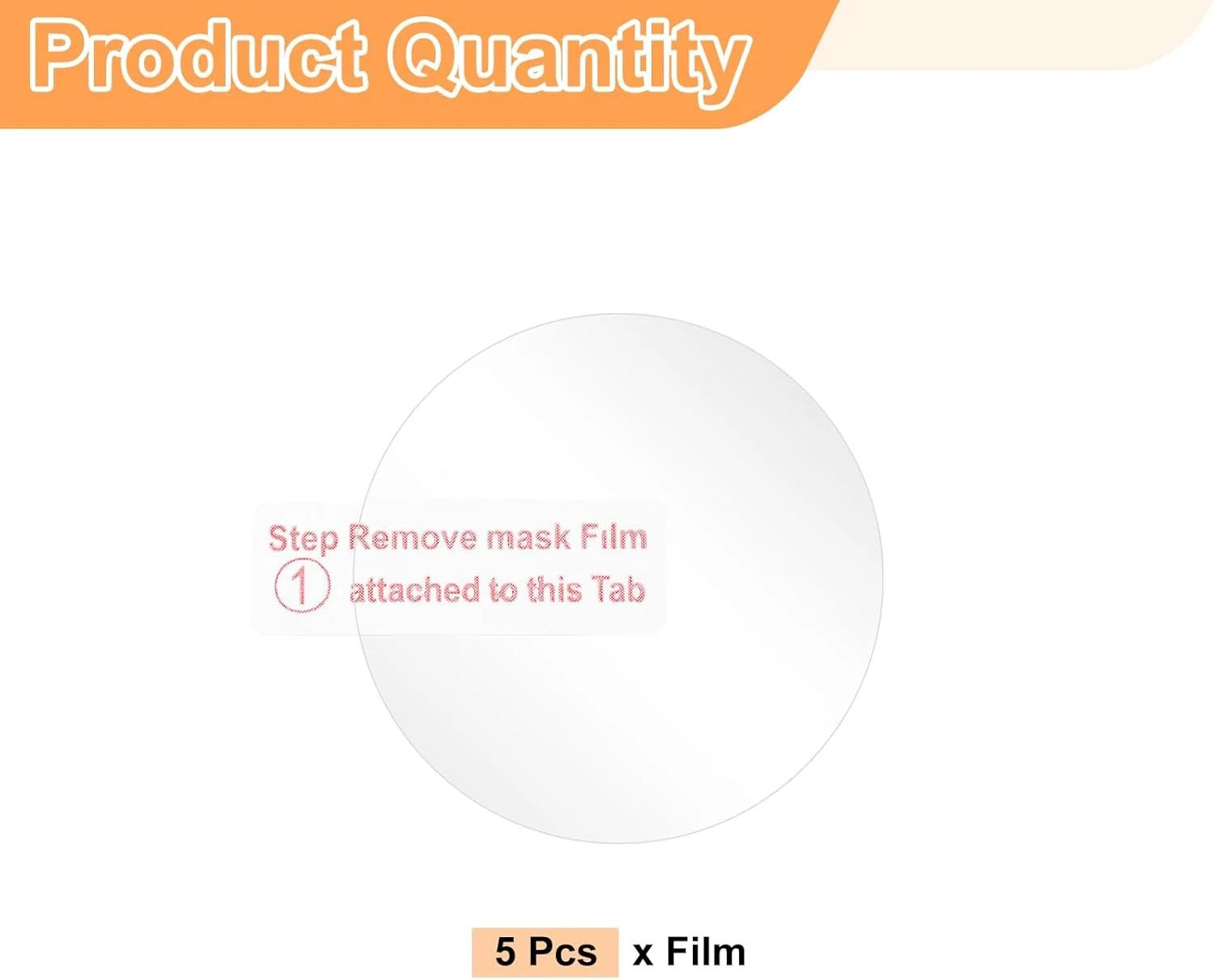 محافظ صفحه نمایش شیشه ای ساعت هارفرینگتون 5 عددی 38 میلی متری شیشه حرارت دیده 9H با آلومینا بالا ضد خش ضد آب HD محافظ صفحه نمایش کریستالی گرد ساعت هوشمند