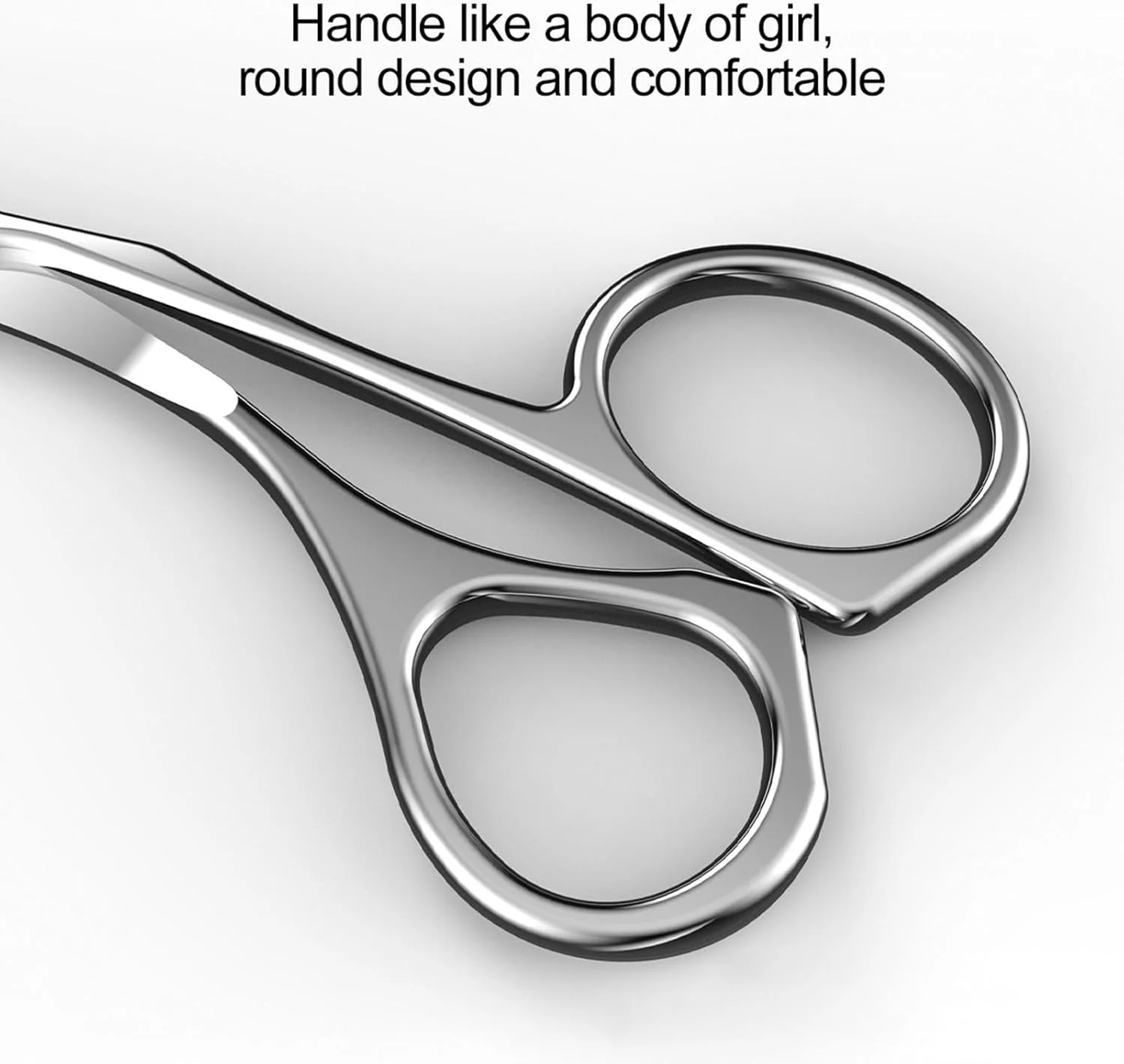 ست مرتب کننده ابرو | قیچی ابرو استیل ضد زنگ - ابزار آرایش حرفه ای، مرتب کننده ابرو با شانه برای ابرو ست مرتب کننده ابرو | قیچی ابرو استیل ضد زنگ - ابزار آرایش حرفه ای، مرتب کننده ابرو با شانه برای ابرو