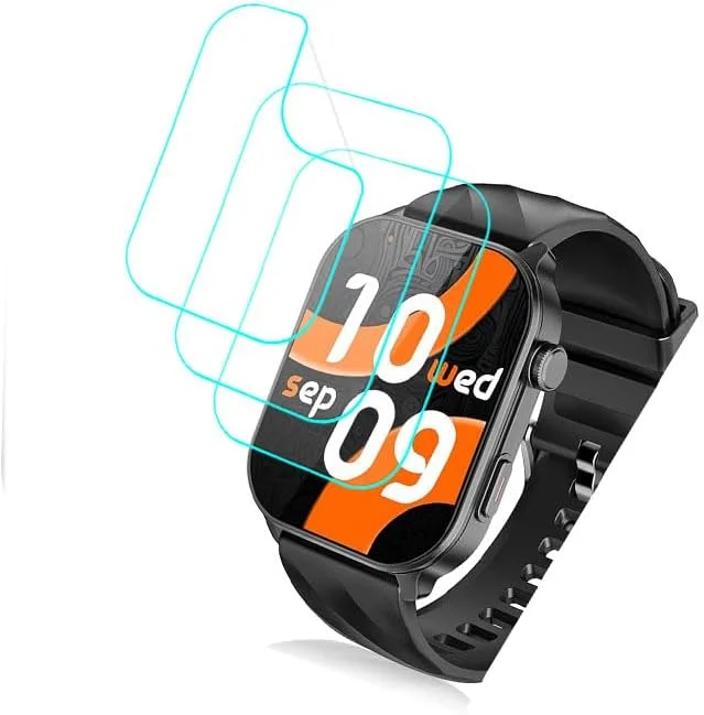 محافظ صفحه نمایش فوتاوی برای ساعت هوشمند IMSVEPR مدل LC211 سایز 2.01 اینچ [بسته 3 عددی] فیلم PET نرم و شفاف HD [ضد اثر انگشت] [ضد خش] [بدون حباب] سازگار با ساعت های هوشمند IMSVEPR مدل LC211 ردیاب تناسب اندام