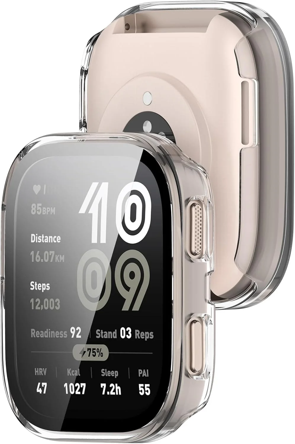 محافظ صفحه شیشه ای و قاب محافظ PC سخت برای BIP6 (A2435)، لوازم جانبی ساعت هوشمند محافظ صفحه شیشه ای و قاب محافظ PC سخت برای BIP6 (A2435)، لوازم جانبی ساعت هوشمند