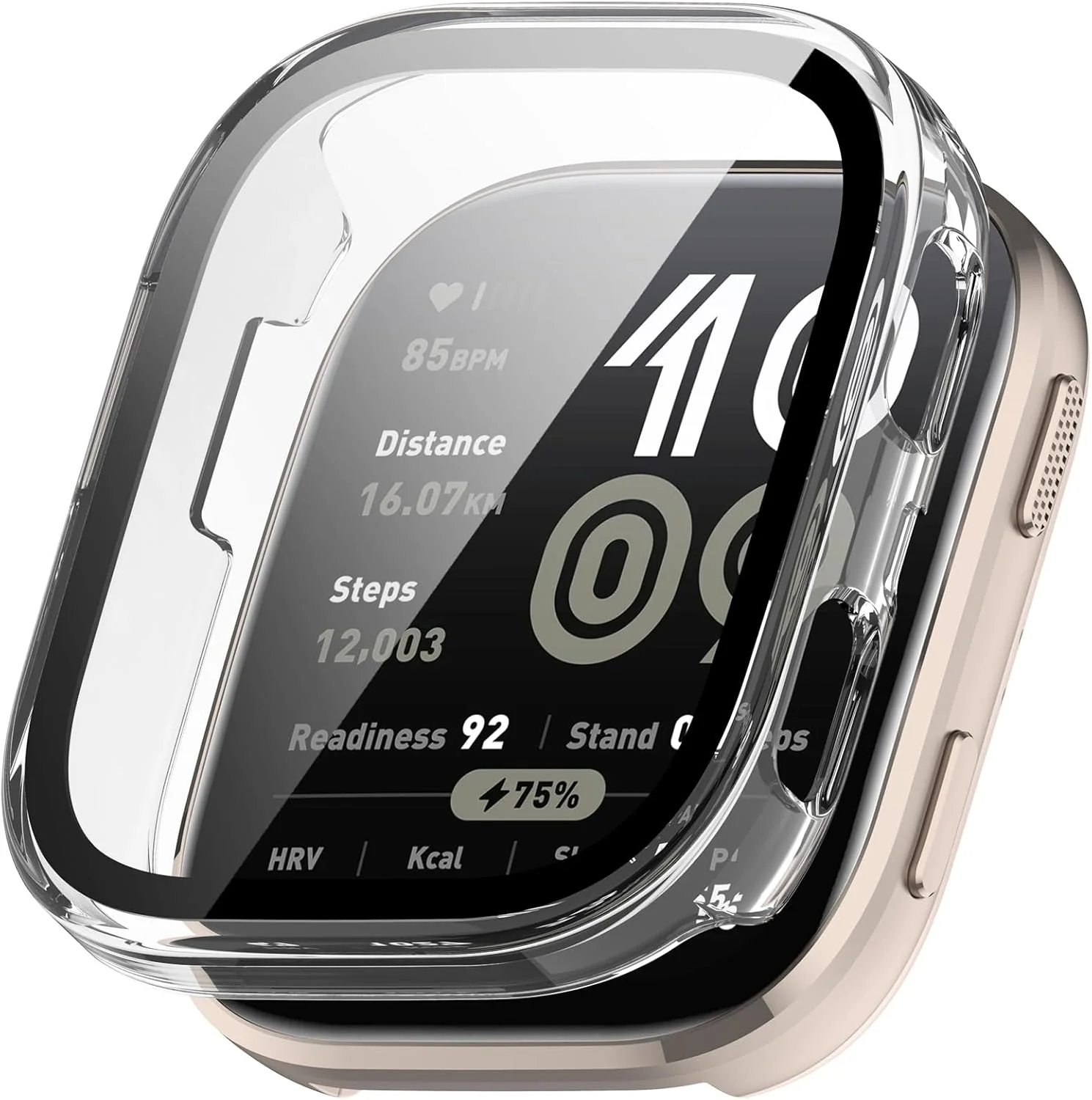 محافظ صفحه شیشه ای و قاب محافظ PC سخت برای BIP6 (A2435)، لوازم جانبی ساعت هوشمند محافظ صفحه شیشه ای و قاب محافظ PC سخت برای BIP6 (A2435)، لوازم جانبی ساعت هوشمند