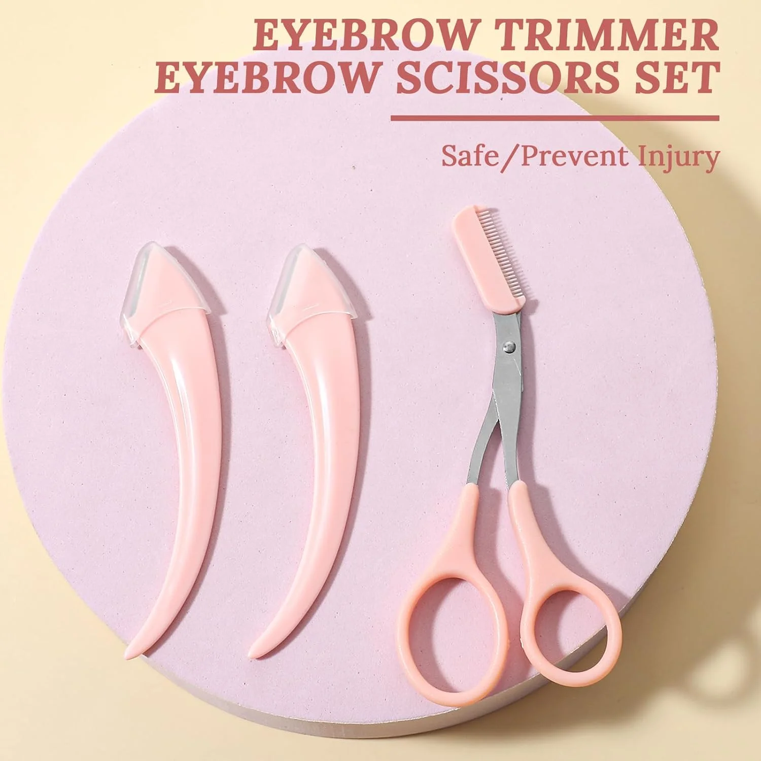 ست موچین ابرو 6 تکه، قیچی ابرو با شانه برای مبتدیان، ابزار حذف موهای صورت، لوازم جانبی زیبایی برای آقایان و بانوان ست موچین ابرو 6 تکه، قیچی ابرو با شانه برای مبتدیان، ابزار حذف موهای صورت، لوازم جانبی زیبایی برای آقایان و بانوان