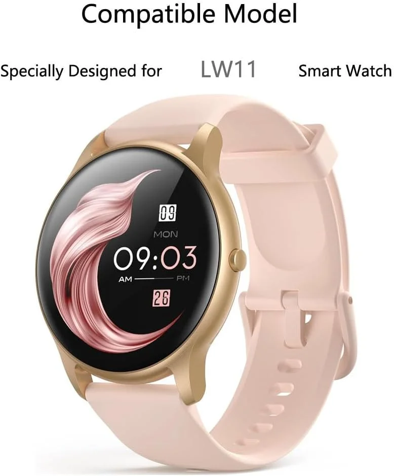 محافظ صفحه نمایش فوتاانوی برای ساعت هوشمند AGPTEK LW11 سایز 1.3 اینچ [بسته 3 عددی] فیلم PET نرم و شفاف HD [ضد اثر انگشت] [ضد خش] [بدون حباب] سازگار با ساعت های هوشمند AGPTEK LW11 ردیاب تناسب اندام