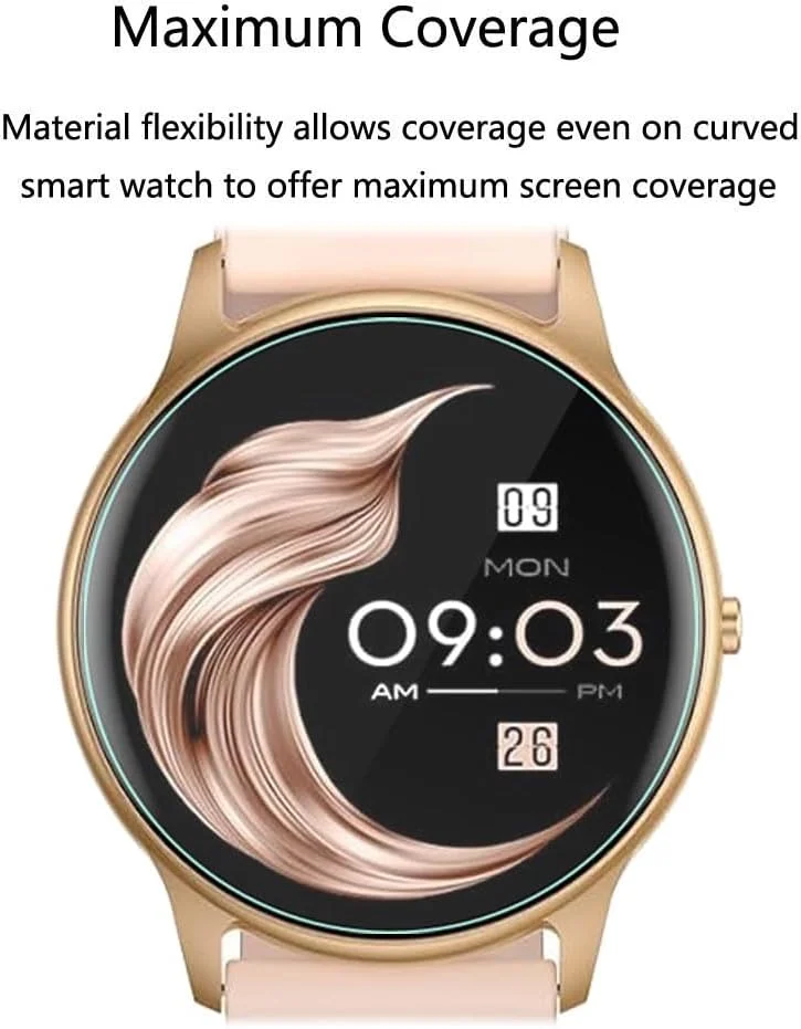 محافظ صفحه نمایش فوتاانوی برای ساعت هوشمند AGPTEK LW11 سایز 1.3 اینچ [بسته 3 عددی] فیلم PET نرم و شفاف HD [ضد اثر انگشت] [ضد خش] [بدون حباب] سازگار با ساعت های هوشمند AGPTEK LW11 ردیاب تناسب اندام