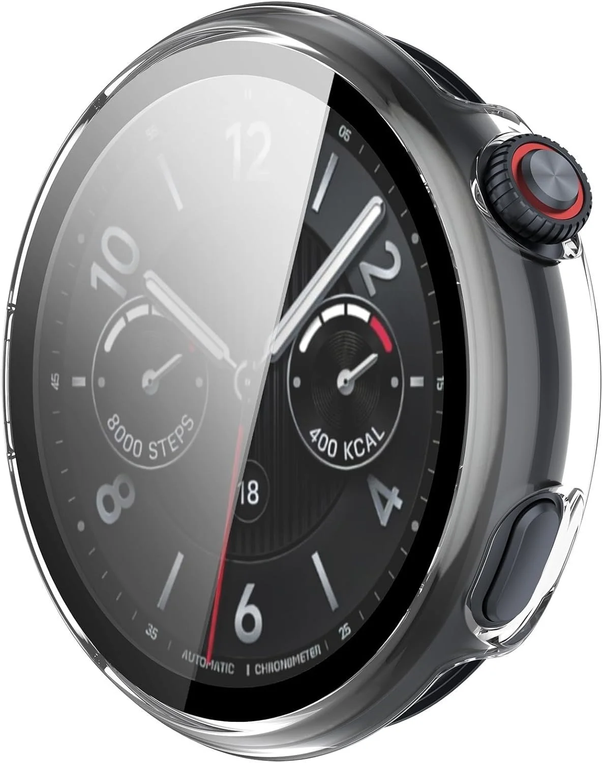 قاب محافظ ساعت هوشمند 5 با محافظ صفحه نمایش، پوشش کامل PC، لوازم جانبی ساعت هوشمند، محافظ ساعت هوشمند