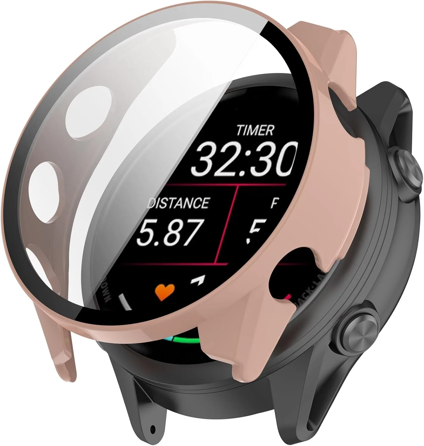 محافظ صفحه نمایش و قاب محافظ برای ساعت هوشمند 970، پوشش کامل، بامپر PC، ضد خش محافظ صفحه نمایش و قاب محافظ برای ساعت هوشمند 970، پوشش کامل، بامپر PC، ضد خش