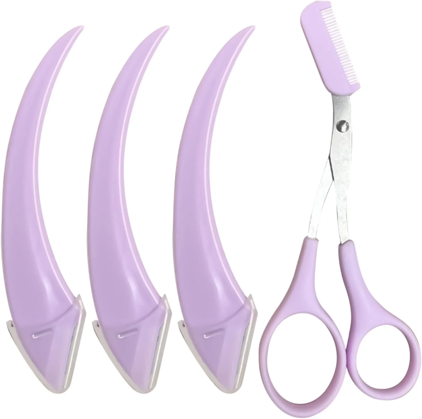 Eyebrow Scissors for Women | Professional Eyebrow Comb - Personal Care Supplies for Face Makeup Bathroom Travel Spa Home Beauty Daily Eyebrow Scissors for Women | Professional Eyebrow Comb - Personal Care Supplies for Face Makeup Bathroom Travel Spa Home Beauty Daily