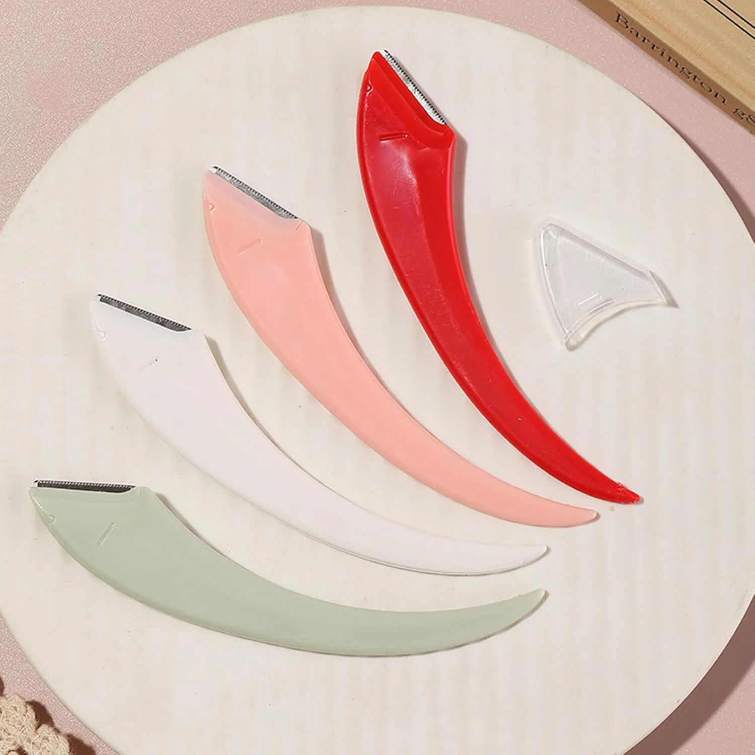 Eyebrow Trimmer | 5-Piece Manual Women Eyebrow Hair Trimmer - Reusable Grooming Shaper Makeup Tools for Home Daily Office Girls Teen Vacation Salon Men Ladies Business Eyebrow Trimmer | 5-Piece Manual Women Eyebrow Hair Trimmer - Reusable Grooming Shaper Makeup Tools for Home Daily Office Girls Teen Vacation Salon Men Ladies Business