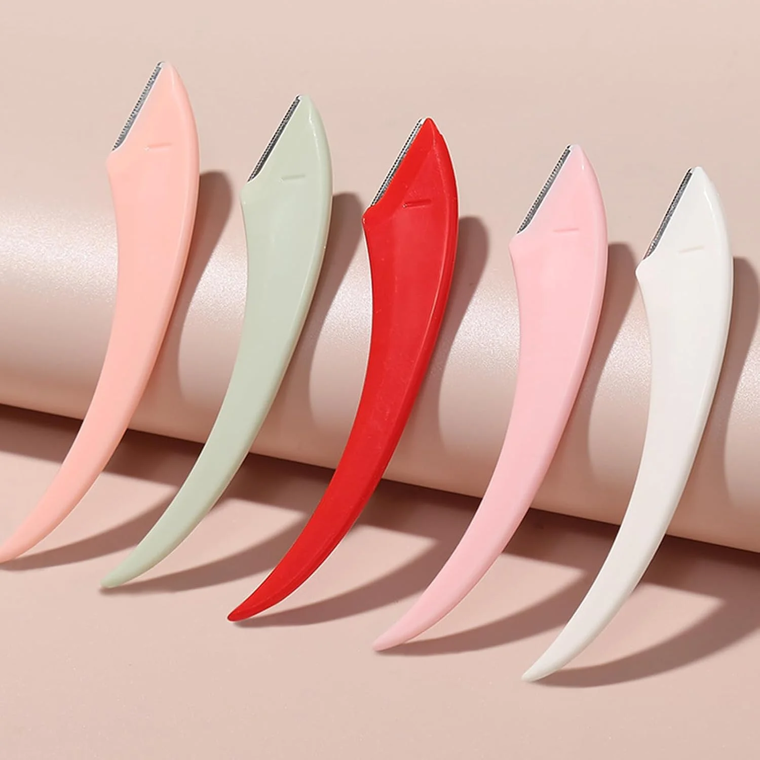 Eyebrow Shaper - 5-Piece Safety Eyebrow Trimmer for Women - Portable Trimming Tool Beauty Supplies for Makeup Lovers Men Beginner Daily Office Teen Travel Vacation Eyebrow Shaper - 5-Piece Safety Eyebrow Trimmer for Women - Portable Trimming Tool Beauty Supplies for Makeup Lovers Men Beginner Daily Office Teen Travel Vacation