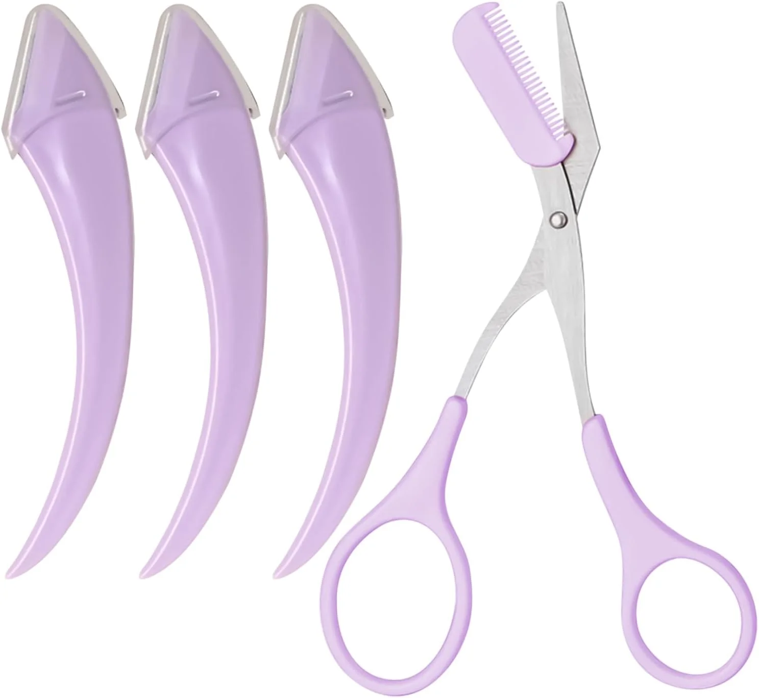 Eyebrow Scissors for Women | Professional Eyebrow Comb - Personal Care Supplies for Face Makeup Bathroom Travel Spa Home Beauty Daily Eyebrow Scissors for Women | Professional Eyebrow Comb - Personal Care Supplies for Face Makeup Bathroom Travel Spa Home Beauty Daily