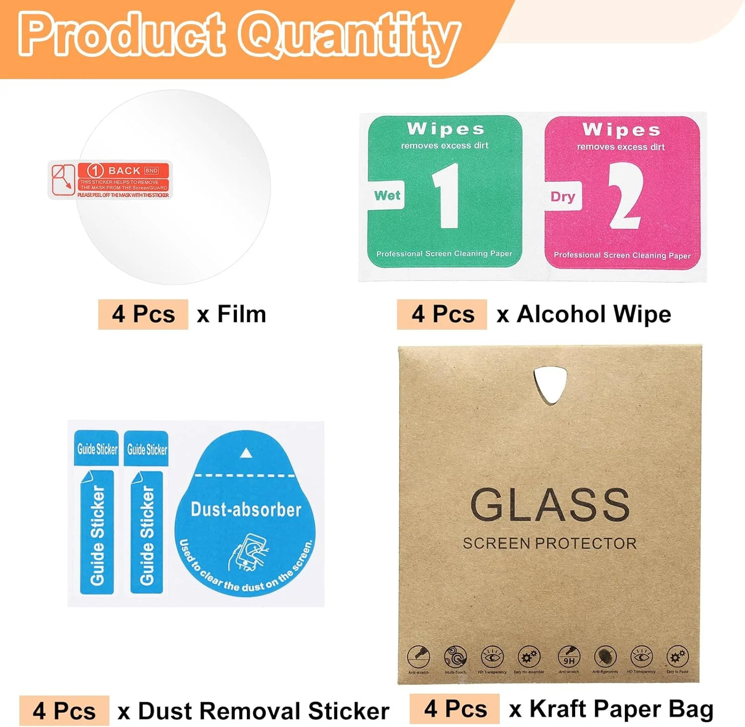 محافظ صفحه نمایش شیشه ای ساعت سورسیینگ مپ، 4 عدد، 43 میلی متر، شیشه حرارت دیده 9H، شفاف HD، لبه منحنی، ضد خش، ضد آب، صفحه کریستالی گرد ساعت هوشمند، فیلم محافظ با لوازم جانبی محافظ صفحه نمایش شیشه ای ساعت سورسیینگ مپ، 4 عدد، 43 میلی متر، شیشه حرارت دیده 9H، شفاف HD، لبه منحنی، ضد خش، ضد آب، صفحه کریستالی گرد ساعت هوشمند، فیلم محافظ با لوازم جانبی