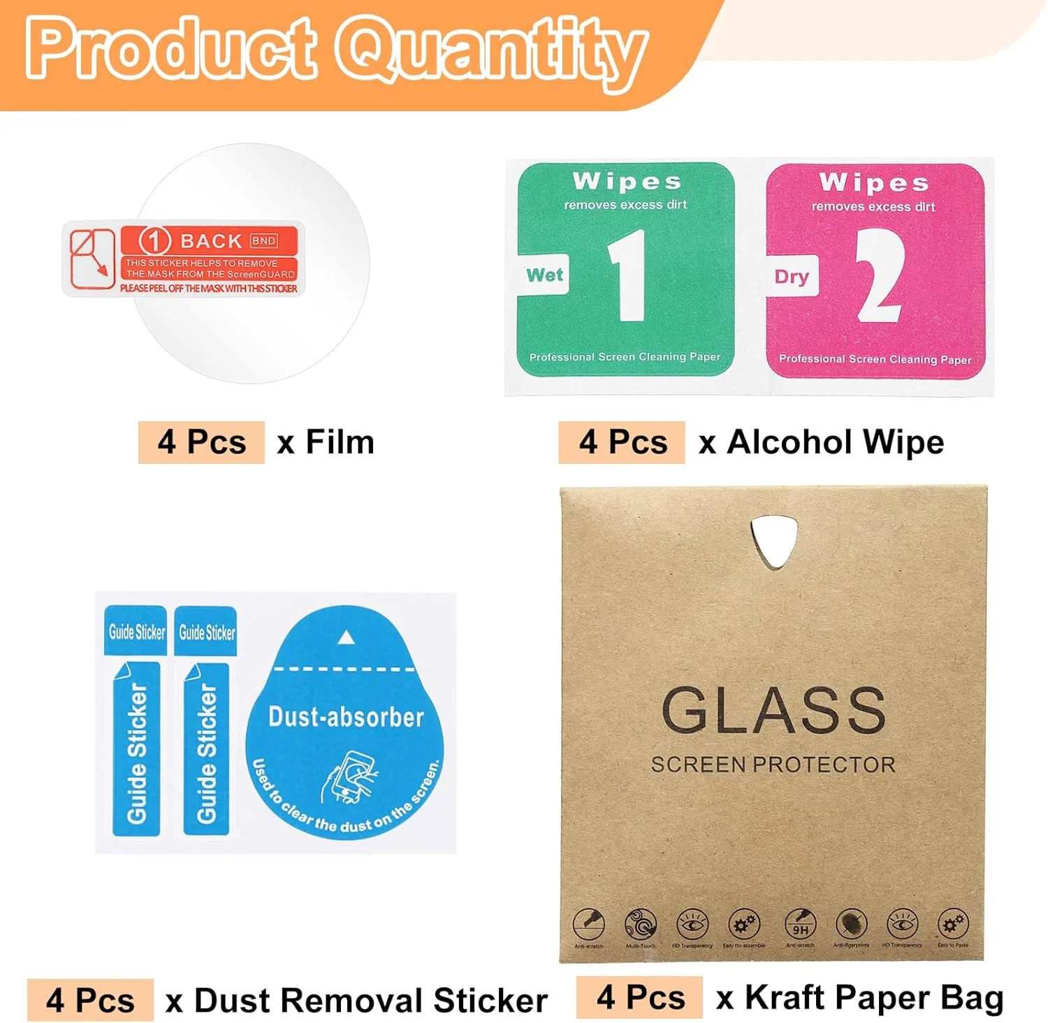 محافظ صفحه نمایش شیشه ای ساعت سورسینگ مپ، 4 عدد، 30 میلی متر، شیشه حرارت دیده 9H، شفاف HD، لبه منحنی، ضد خش، ضد آب، صفحه کریستالی گرد ساعت هوشمند، فیلم محافظ با لوازم جانبی محافظ صفحه نمایش شیشه ای ساعت سورسینگ مپ، 4 عدد، 30 میلی متر، شیشه حرارت دیده 9H، شفاف HD، لبه منحنی، ضد خش، ضد آب، صفحه کریستالی گرد ساعت هوشمند، فیلم محافظ با لوازم جانبی