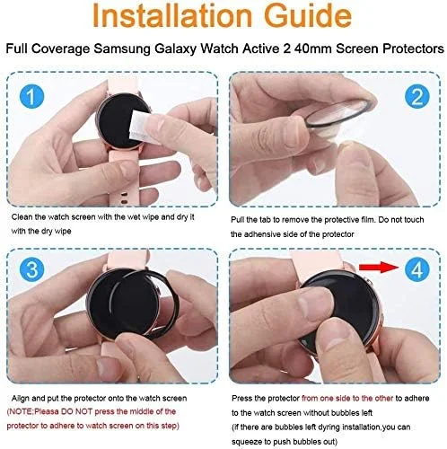 محافظ صفحه نمایش سازگار با Google Pixel Watch 4 بلوشاو [بسته 3 عددی] فیلم محافظ صفحه نمایش نرم PET با پوشش کامل سه بعدی سازگار با Pixel 4 41mm، ساعت هوشمند 45mm (بسته 3 عددی، Pixel Watch 4 41mm)