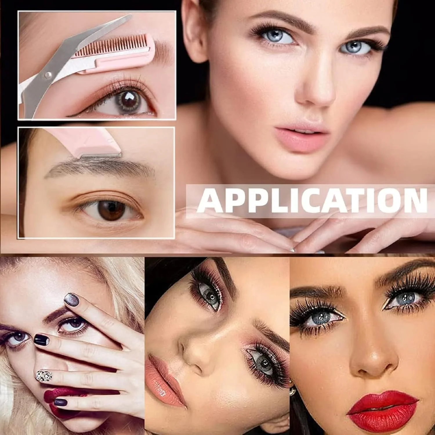 قیچی ابرو به همراه شانه، قیچی ابرو، ست تیغ ابرو و قیچی اصلاح ابرو، قیچی اصلاح ابرو به همراه شانه برای مبتدیان، قیچی ابرو برای زنان و دختران، تیغ ابرو استیل ضد زنگ قیچی ابرو به همراه شانه، قیچی ابرو، ست تیغ ابرو و قیچی اصلاح ابرو، قیچی اصلاح ابرو به همراه شانه برای مبتدیان، قیچی ابرو برای زنان و دختران، تیغ ابرو استیل ضد زنگ