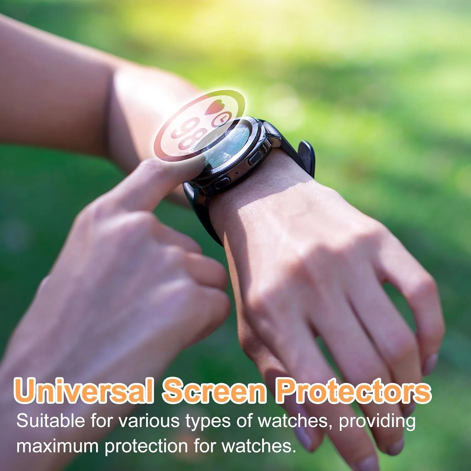 محافظ صفحه نمایش شیشه ای ساعت سورسینگ مپ، 4 عدد، 30 میلی متر، شیشه حرارت دیده 9H، شفاف HD، لبه منحنی، ضد خش، ضد آب، صفحه کریستالی گرد ساعت هوشمند، فیلم محافظ با لوازم جانبی محافظ صفحه نمایش شیشه ای ساعت سورسینگ مپ، 4 عدد، 30 میلی متر، شیشه حرارت دیده 9H، شفاف HD، لبه منحنی، ضد خش، ضد آب، صفحه کریستالی گرد ساعت هوشمند، فیلم محافظ با لوازم جانبی