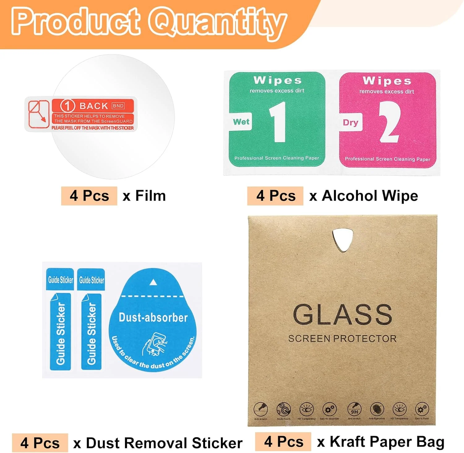 محافظ صفحه نمایش شیشه ای ساعت سورسینگ مپ، 4 عدد، 34.5 میلی متر، شیشه حرارت دیده 9H، شفاف HD، لبه منحنی، ضد خش، ضد آب، صفحه کریستالی گرد ساعت هوشمند، فیلم محافظ با لوازم جانبی محافظ صفحه نمایش شیشه ای ساعت سورسینگ مپ، 4 عدد، 34.5 میلی متر، شیشه حرارت دیده 9H، شفاف HD، لبه منحنی، ضد خش، ضد آب، صفحه کریستالی گرد ساعت هوشمند، فیلم محافظ با لوازم جانبی