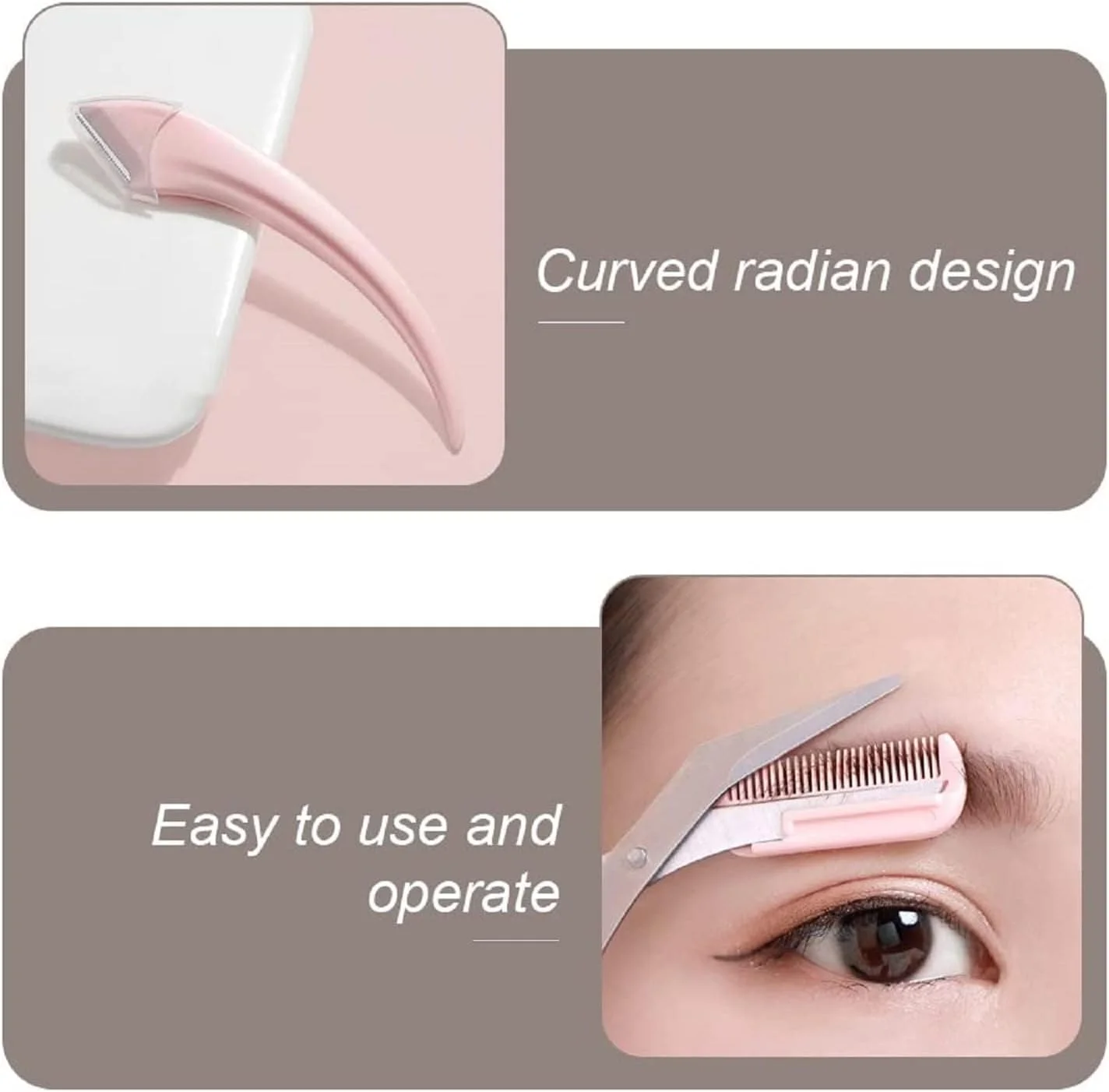 قیچی ابرو به همراه شانه، قیچی ابرو، ست تیغ ابرو و قیچی اصلاح ابرو، قیچی اصلاح ابرو به همراه شانه برای مبتدیان، قیچی ابرو برای زنان و دختران، تیغ ابرو استیل ضد زنگ قیچی ابرو به همراه شانه، قیچی ابرو، ست تیغ ابرو و قیچی اصلاح ابرو، قیچی اصلاح ابرو به همراه شانه برای مبتدیان، قیچی ابرو برای زنان و دختران، تیغ ابرو استیل ضد زنگ