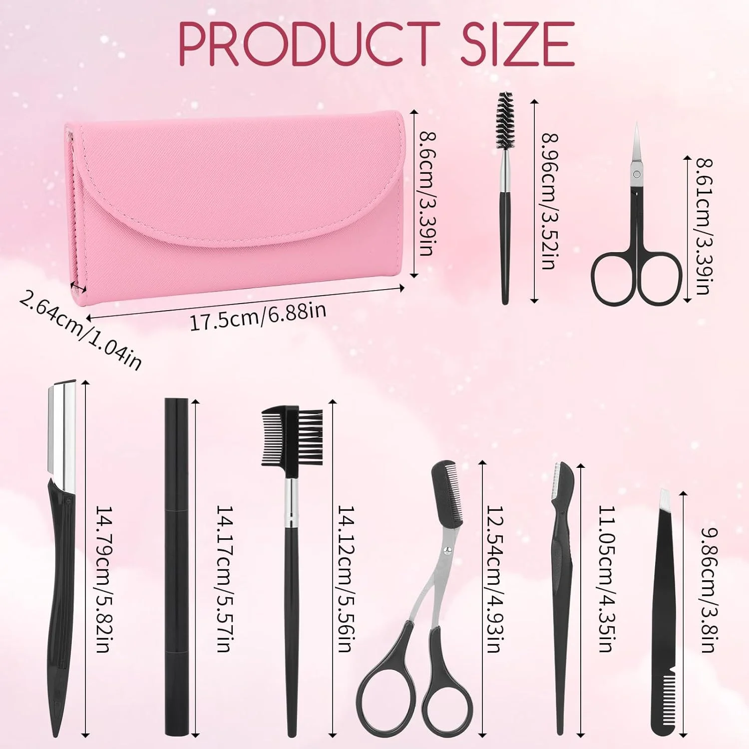 ست قیچی ابرو 8 تکه، ست حرفه ای مراقبت از ابرو، جعبه هدیه ویفت، موچین، برداشتن ابرو، ست تیغ ابرو با موچین، شانه ابرو، مداد ابرو، تیغ و قیچی ست قیچی ابرو 8 تکه، ست حرفه ای مراقبت از ابرو، جعبه هدیه ویفت، موچین، برداشتن ابرو، ست تیغ ابرو با موچین، شانه ابرو، مداد ابرو، تیغ و قیچی