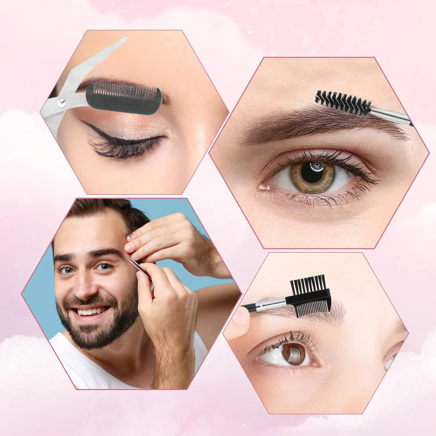 ست قیچی ابرو 8 تکه، ست حرفه ای مراقبت از ابرو، جعبه هدیه ویفت، موچین، برداشتن ابرو، ست تیغ ابرو با موچین، شانه ابرو، مداد ابرو، تیغ و قیچی ست قیچی ابرو 8 تکه، ست حرفه ای مراقبت از ابرو، جعبه هدیه ویفت، موچین، برداشتن ابرو، ست تیغ ابرو با موچین، شانه ابرو، مداد ابرو، تیغ و قیچی