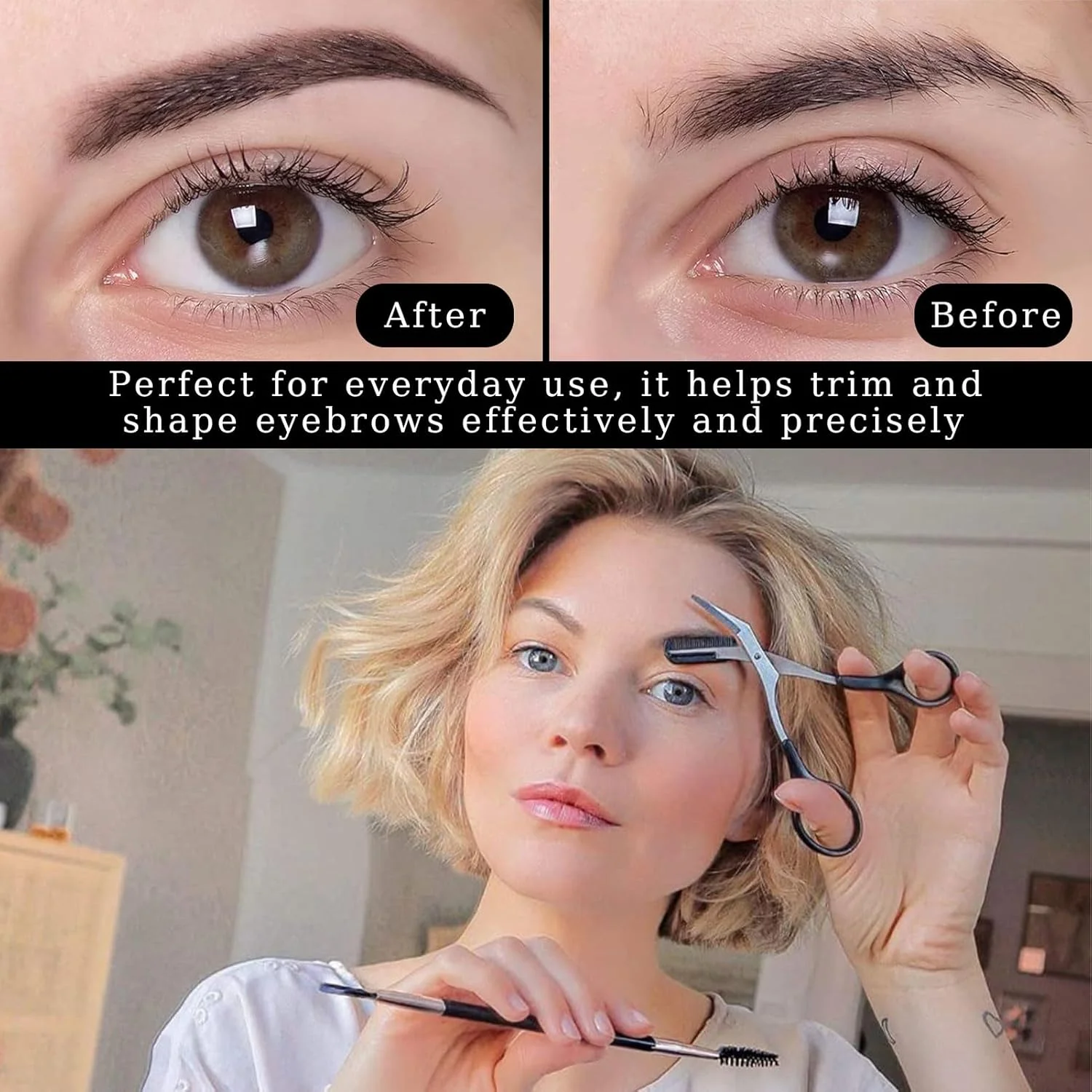 بسته 2 عددی قیچی ابرو به همراه شانه، قیچی ابرو، قیچی ابرو حرفه ای، قیچی ابرو زنانه، موزن ابرو، موزن دقیق، قیچی ابرو مردانه و زنانه بسته 2 عددی قیچی ابرو به همراه شانه، قیچی ابرو، قیچی ابرو حرفه ای، قیچی ابرو زنانه، موزن ابرو، موزن دقیق، قیچی ابرو مردانه و زنانه