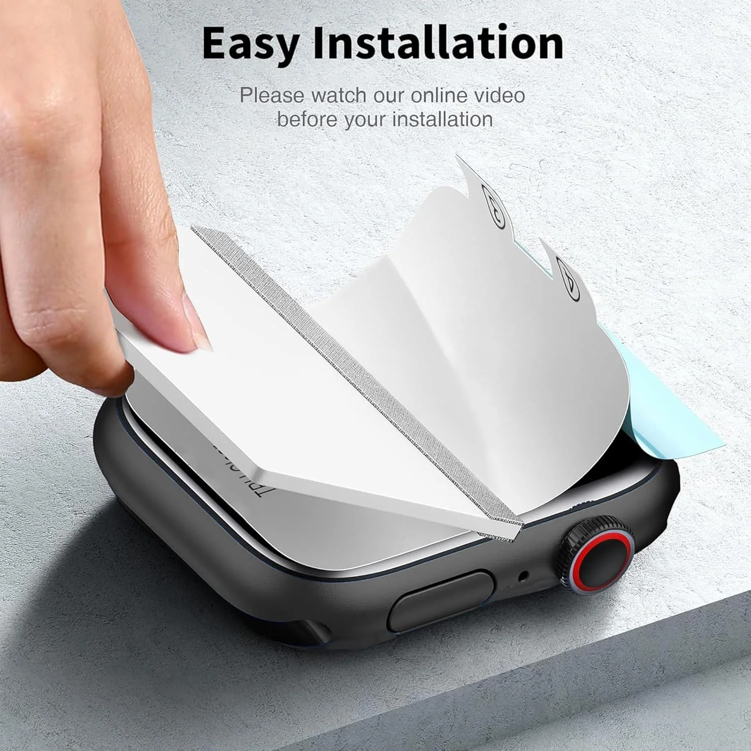 محافظ صفحه نمایش Blueshaweu سازگار با ساعت هوشمند Hama 1.65 اینچ 5000، محافظ صفحه نمایش TPU شفاف و انعطاف پذیر HD [بسته 6 عددی] سازگار با ساعت هوشمند Hama 5000 (شفاف)