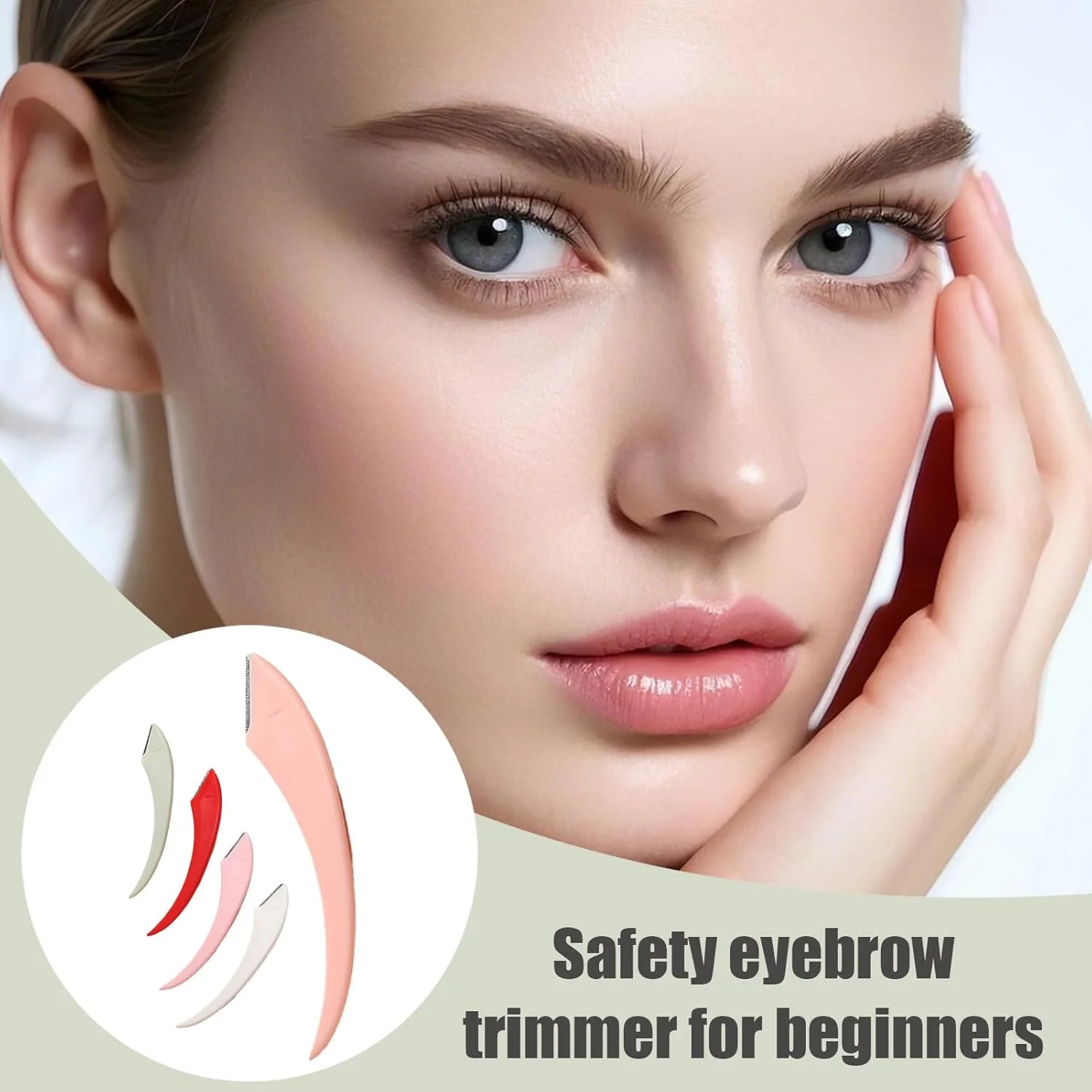 تیغ ابرو | ست 5 عددی تیغ ابرو ایمن برای زنان | ابزار آرایشی شکل دهنده قابل استفاده مجدد برای منزل، دفتر کار روزانه، دختران نوجوان، تعطیلات، سالن، مردان، بانوان و تجارت تیغ ابرو | ست 5 عددی تیغ ابرو ایمن برای زنان | ابزار آرایشی شکل دهنده قابل استفاده مجدد برای منزل، دفتر کار روزانه، دختران نوجوان، تعطیلات، سالن، مردان، بانوان و تجارت