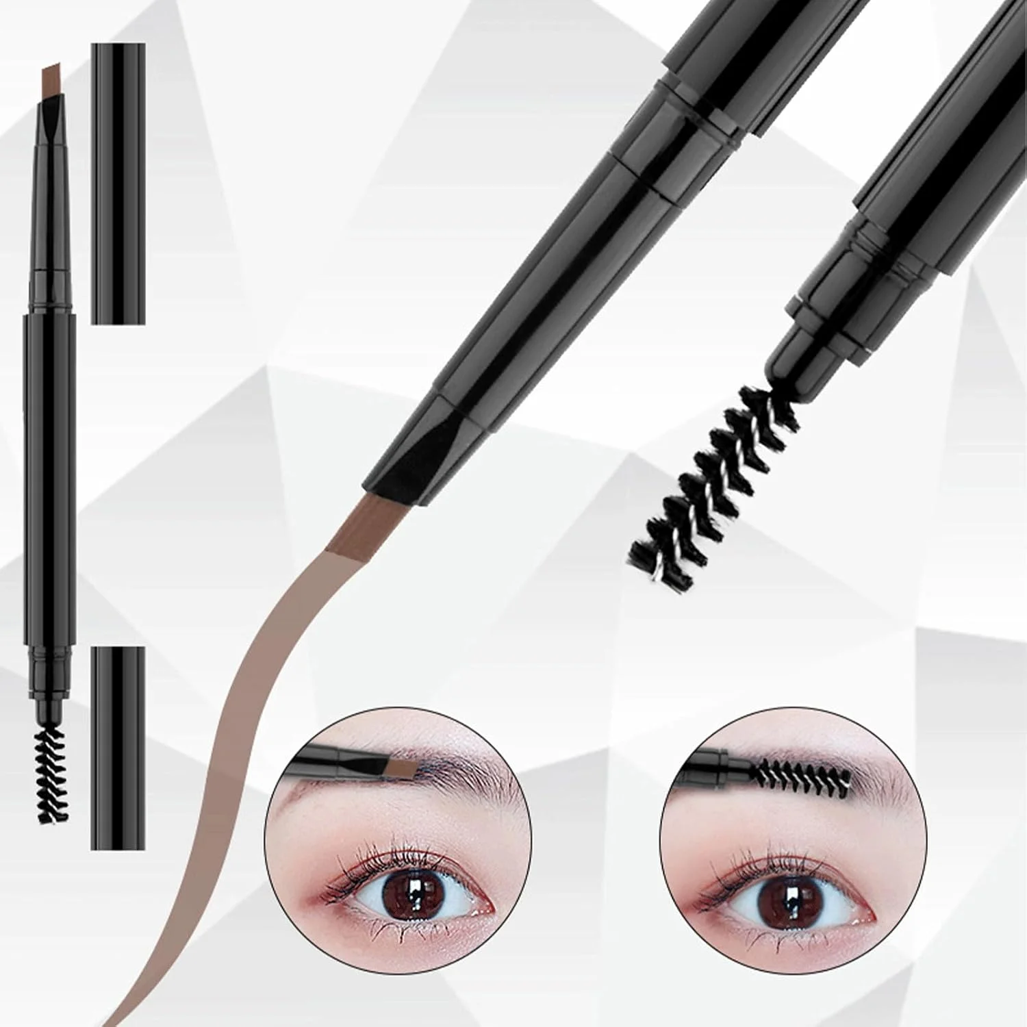 ست فرم دهنده ابرو 8 در 1، ست مرتب کننده و حالت دهنده ابرو، ست ابزار مژه برای زنان، شامل قیچی ابرو، تیغ ابرو، مداد ابرو، شانه مژه، موچین، ابزار آرایش مژه و ابزار جدا کننده مژه ست فرم دهنده ابرو 8 در 1، ست مرتب کننده و حالت دهنده ابرو، ست ابزار مژه برای زنان، شامل قیچی ابرو، تیغ ابرو، مداد ابرو، شانه مژه، موچین، ابزار آرایش مژه و ابزار جدا کننده مژه