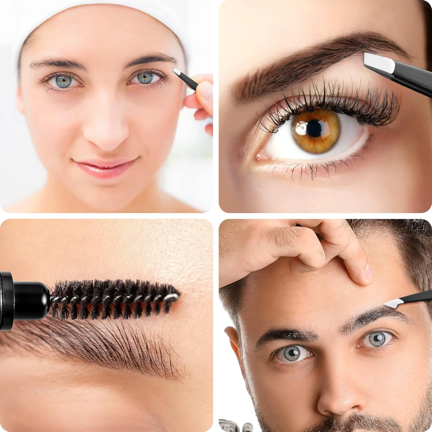 ست کامل ابرو استودیو اکسکوئیزیت - 8 در 1 - شامل 4 عدد موچین - حالت دهنده - چند منظوره - تیغ، برس و شانه، مداد، قیچی در کیف محافظ دار ست کامل ابرو استودیو اکسکوئیزیت - 8 در 1 - شامل 4 عدد موچین - حالت دهنده - چند منظوره - تیغ، برس و شانه، مداد، قیچی در کیف محافظ دار