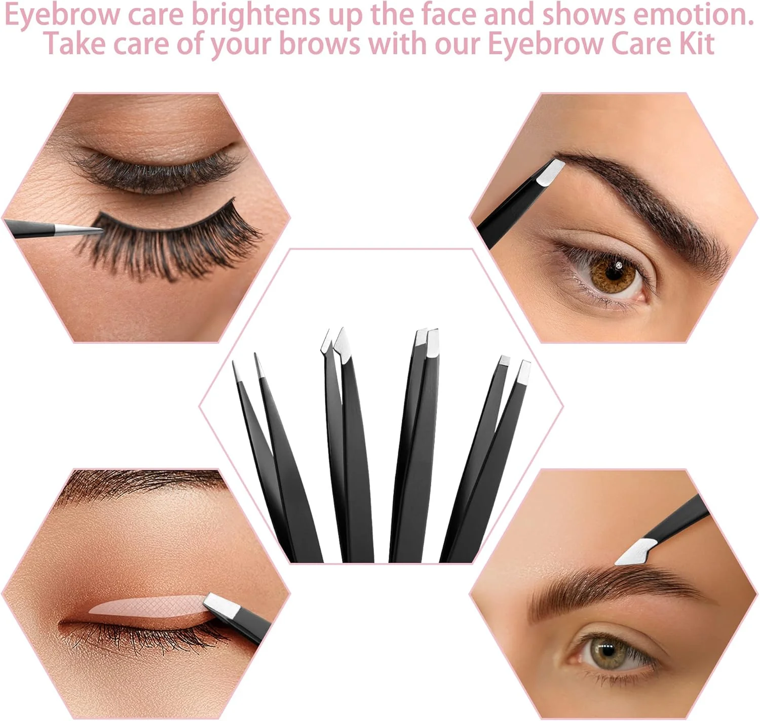 ست کامل ابرو استودیو اکسکوئیزیت - 8 در 1 - شامل 4 عدد موچین - حالت دهنده - چند منظوره - تیغ، برس و شانه، مداد، قیچی در کیف محافظ دار ست کامل ابرو استودیو اکسکوئیزیت - 8 در 1 - شامل 4 عدد موچین - حالت دهنده - چند منظوره - تیغ، برس و شانه، مداد، قیچی در کیف محافظ دار