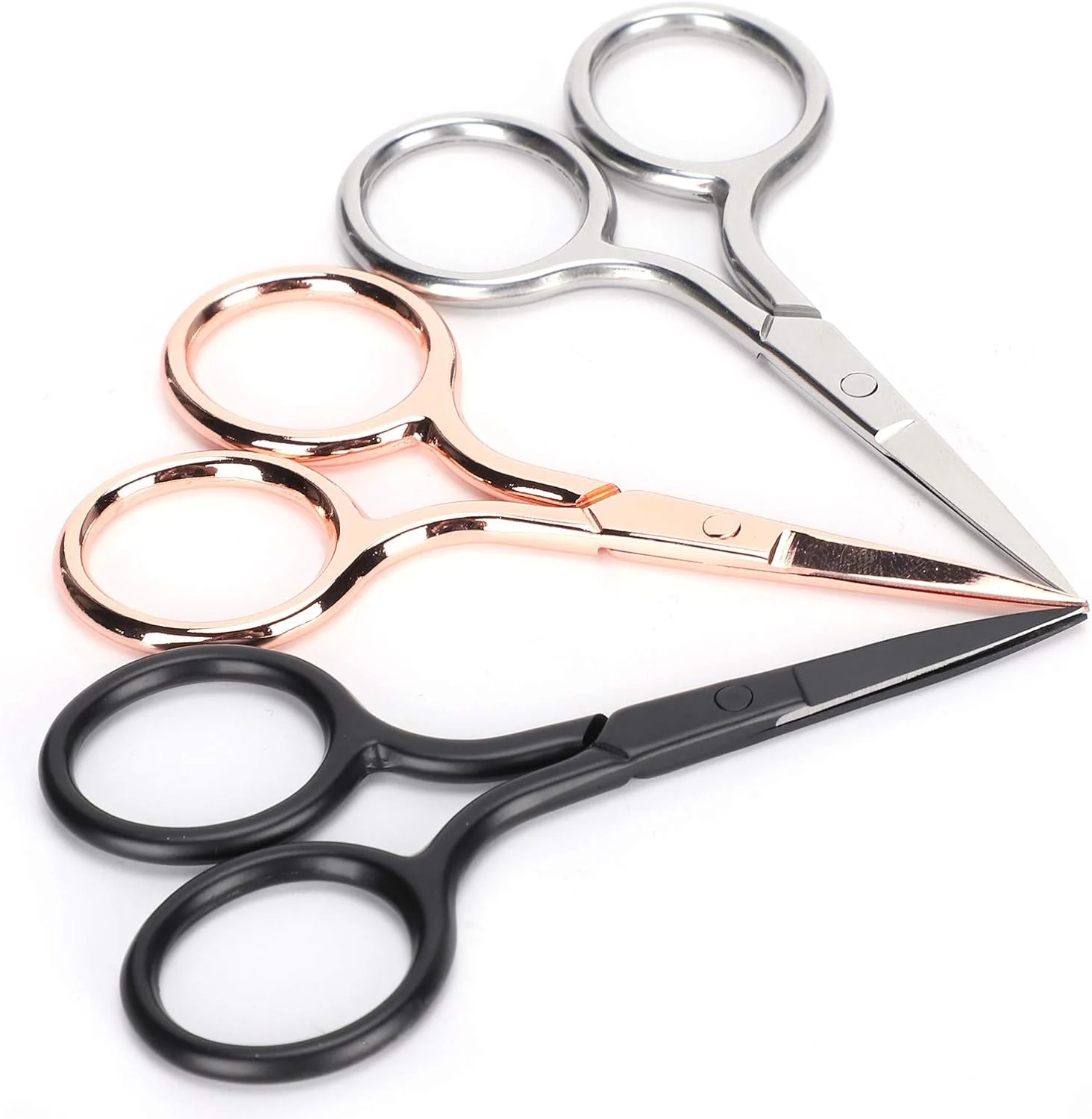 ست قیچی های کوچک و قابل حمل تیهبیان، طرح قدیمی، 3 عددی، برای برش، گلدوزی و خیاطی، ساخته شده از استیل ضد زنگ مقاوم در برابر سایش ست قیچی های کوچک و قابل حمل تیهبیان، طرح قدیمی، 3 عددی، برای برش، گلدوزی و خیاطی، ساخته شده از استیل ضد زنگ مقاوم در برابر سایش