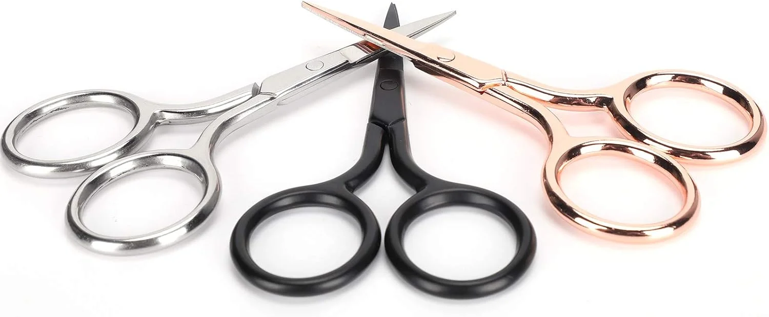 ست قیچی های کوچک و قابل حمل تیهبیان، طرح قدیمی، 3 عددی، برای برش، گلدوزی و خیاطی، ساخته شده از استیل ضد زنگ مقاوم در برابر سایش ست قیچی های کوچک و قابل حمل تیهبیان، طرح قدیمی، 3 عددی، برای برش، گلدوزی و خیاطی، ساخته شده از استیل ضد زنگ مقاوم در برابر سایش