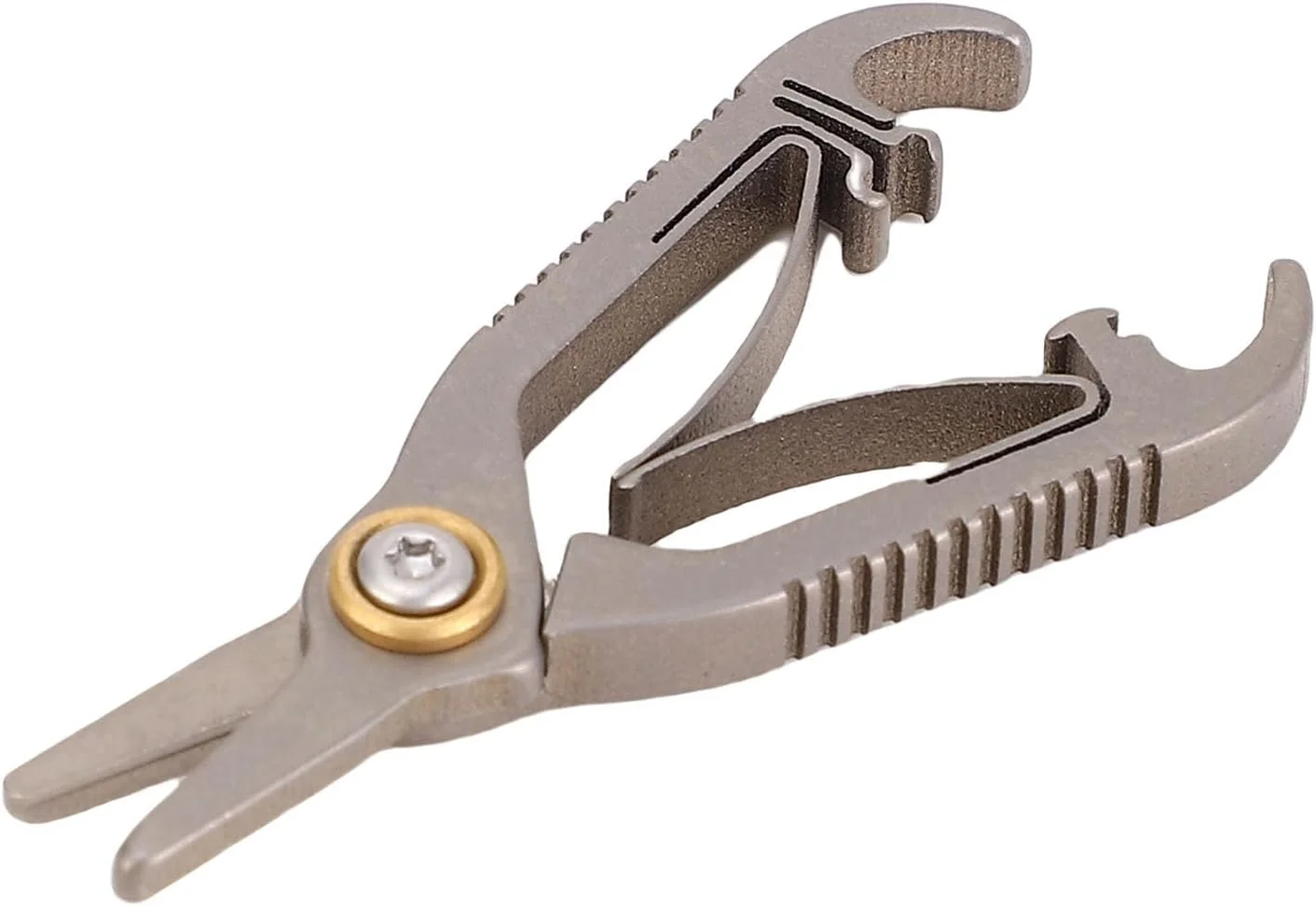 قیچی موی بینی Domary، ابزار پیرایش بادوام با نوک گرد آلیاژ تیتانیوم، قابل حمل برای آقایان و بانوان قیچی موی بینی Domary، ابزار پیرایش بادوام با نوک گرد آلیاژ تیتانیوم، قابل حمل برای آقایان و بانوان