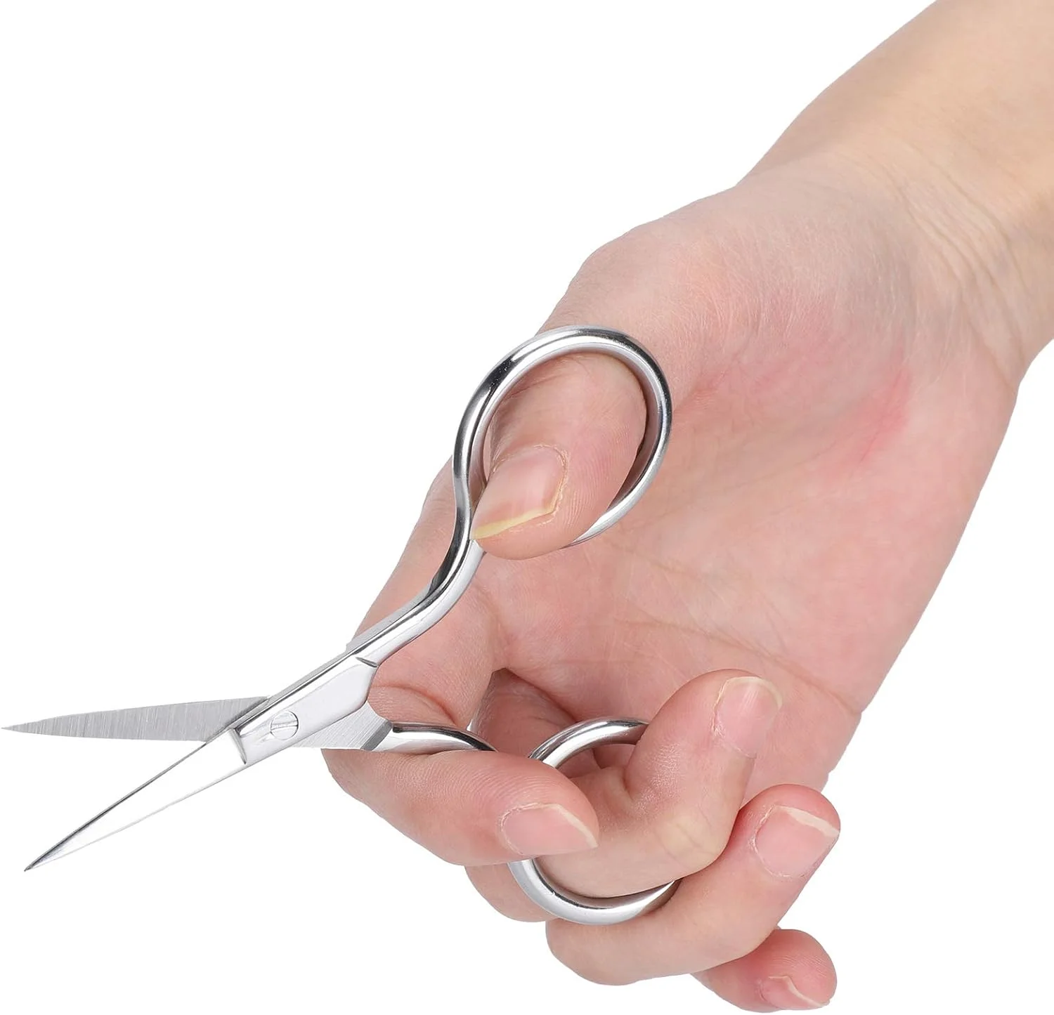 Tnfeeon 3Pcs Nose Scissors Beard Eyebrow Trimmer Small Eyebrow Scissors Nose Hair Tnfeeon 3Pcs Nose Scissors Beard Eyebrow Trimmer Small Eyebrow Scissors Nose Hair