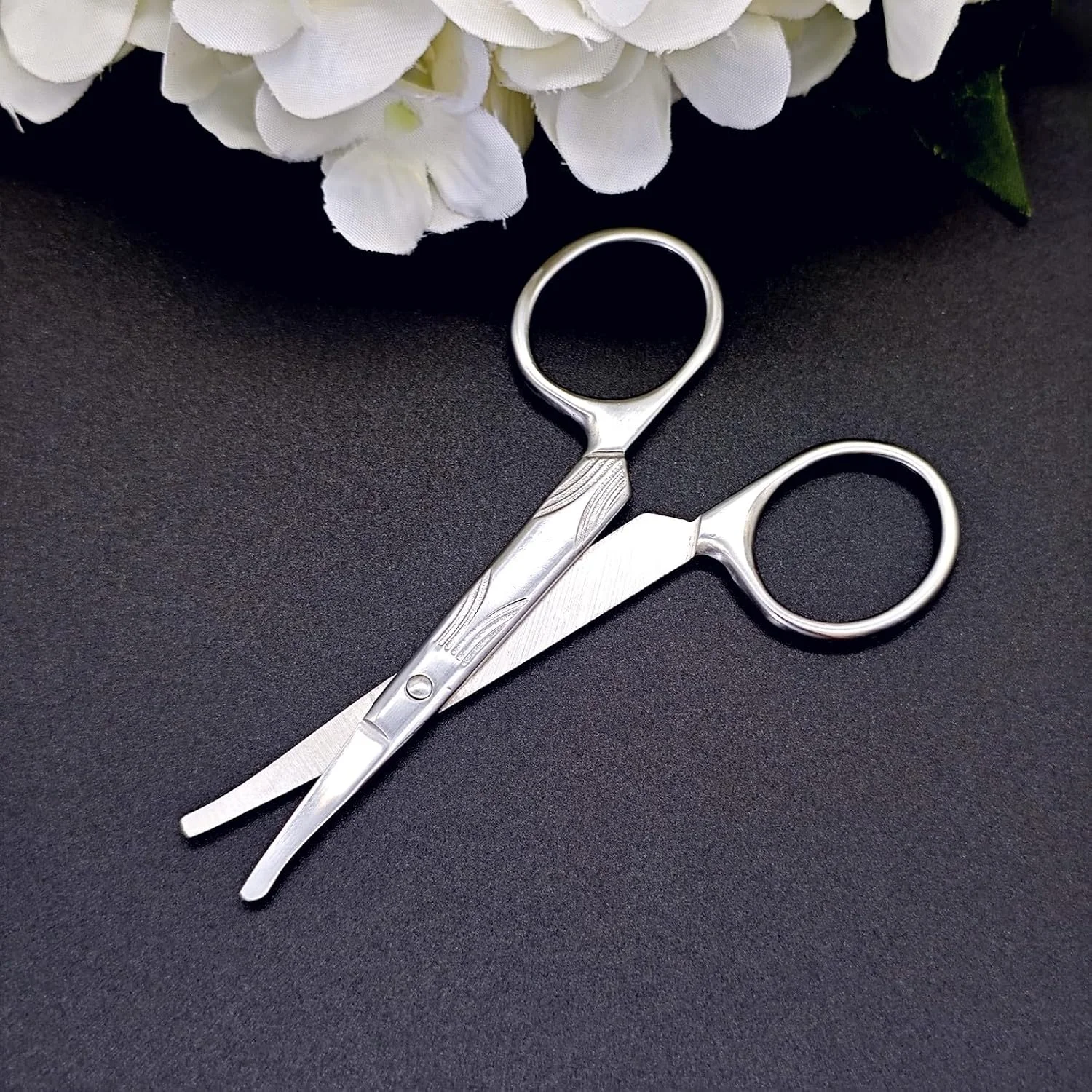 JZK Nasal Nose Hair Eyebrow Scissors Trimmer Remover for Men Women, mini Rounded tip Scissors for Beard Ear Hair Moustache Nail, Small pet Scissors for Dog cat face and paw Fur JZK Nasal Nose Hair Eyebrow Scissors Trimmer Remover for Men Women, mini Rounded tip Scissors for Beard Ear Hair Moustache Nail, Small pet Scissors for Dog cat face and paw Fur