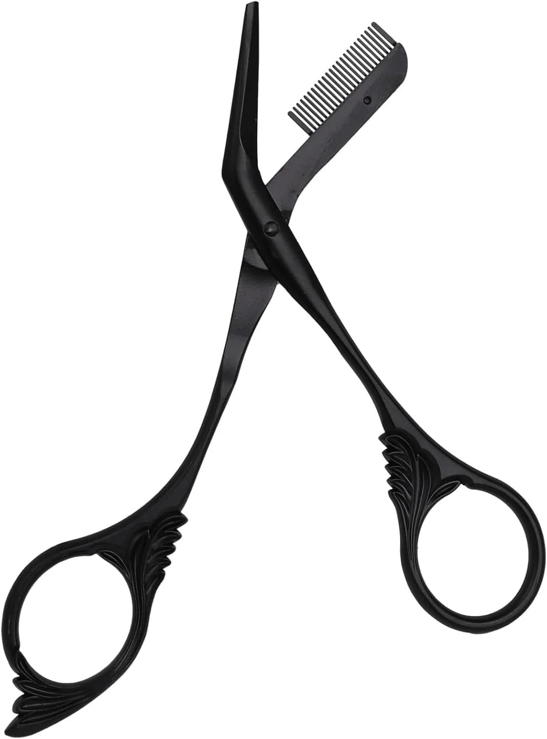 ANBOO Professional Eyebrow Scissors with Comb Stainless Steel Eyebrow Scissors for Women, Safe Eyebrow Trimmer without Skin Injury, Ideal for Men and Women Beginners Beauticians ANBOO Professional Eyebrow Scissors with Comb Stainless Steel Eyebrow Scissors for Women, Safe Eyebrow Trimmer without Skin Injury, Ideal for Men and Women Beginners Beauticians