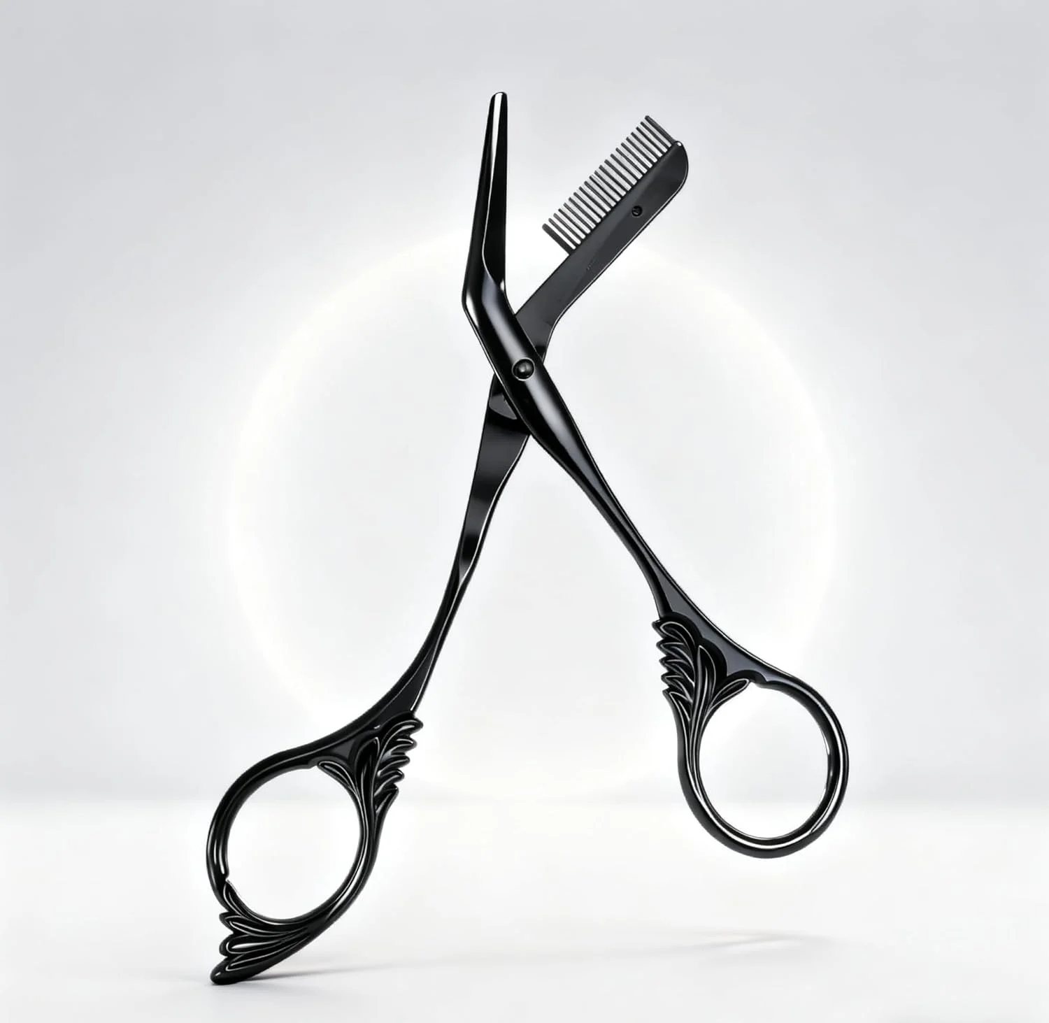 ANBOO Professional Eyebrow Scissors with Comb Stainless Steel Eyebrow Scissors for Women, Safe Eyebrow Trimmer without Skin Injury, Ideal for Men and Women Beginners Beauticians ANBOO Professional Eyebrow Scissors with Comb Stainless Steel Eyebrow Scissors for Women, Safe Eyebrow Trimmer without Skin Injury, Ideal for Men and Women Beginners Beauticians