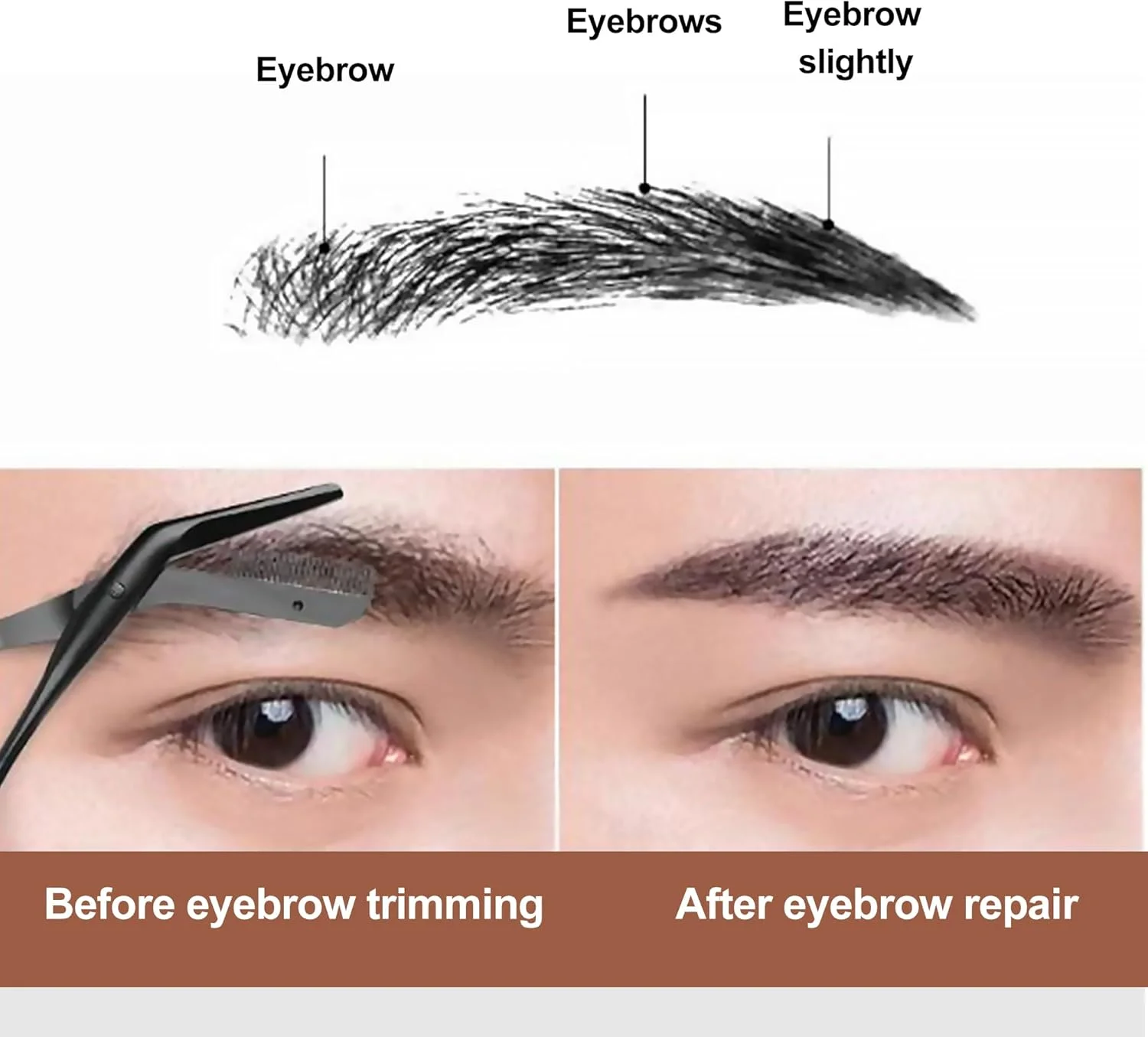 قیچی ابرو، قیچی اصلاح ابرو حرفه ای و دقیق با شانه، مشکی، مناسب برای اصلاح و حالت دهی موهای صورت آقایان و بانوان قیچی ابرو، قیچی اصلاح ابرو حرفه ای و دقیق با شانه، مشکی، مناسب برای اصلاح و حالت دهی موهای صورت آقایان و بانوان