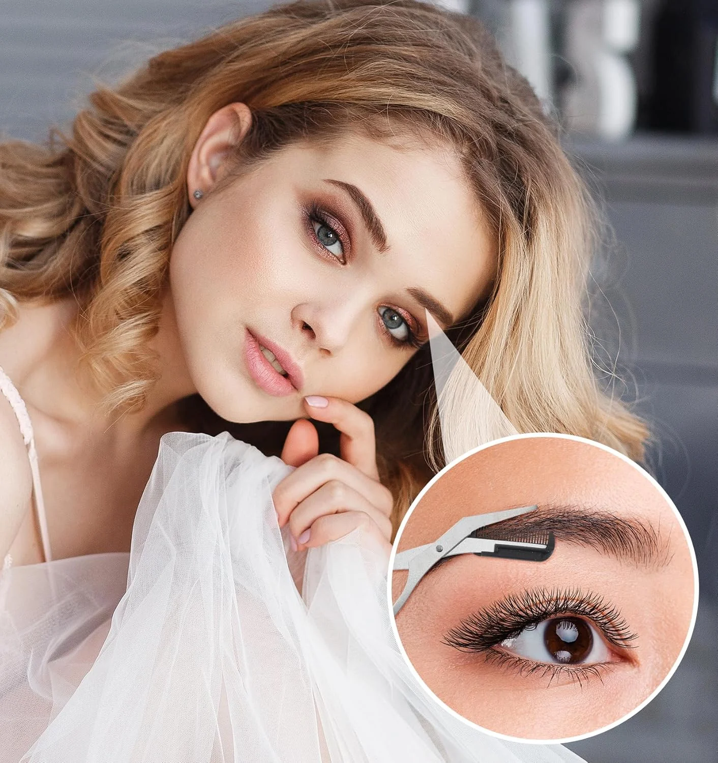 بسته 4 عددی قیچی ابرو به همراه شانه، قیچی ابرو به همراه دو عدد موچین ابرو هلالی شکل، استیل ضد زنگ دقیق، به همراه برس برای آقایان و بانوان (مشکی) بسته 4 عددی قیچی ابرو به همراه شانه، قیچی ابرو به همراه دو عدد موچین ابرو هلالی شکل، استیل ضد زنگ دقیق، به همراه برس برای آقایان و بانوان (مشکی)