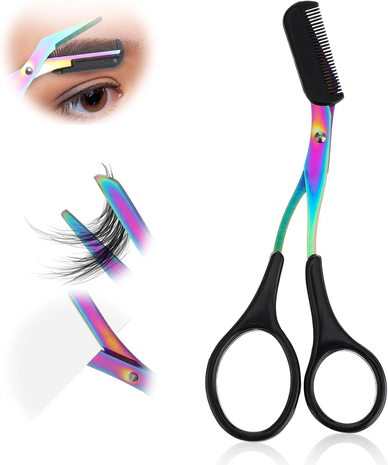 قیچی ابرو کلاسیک مشکی Bremorou قیچی ابرو کلاسیک مشکی Bremorou