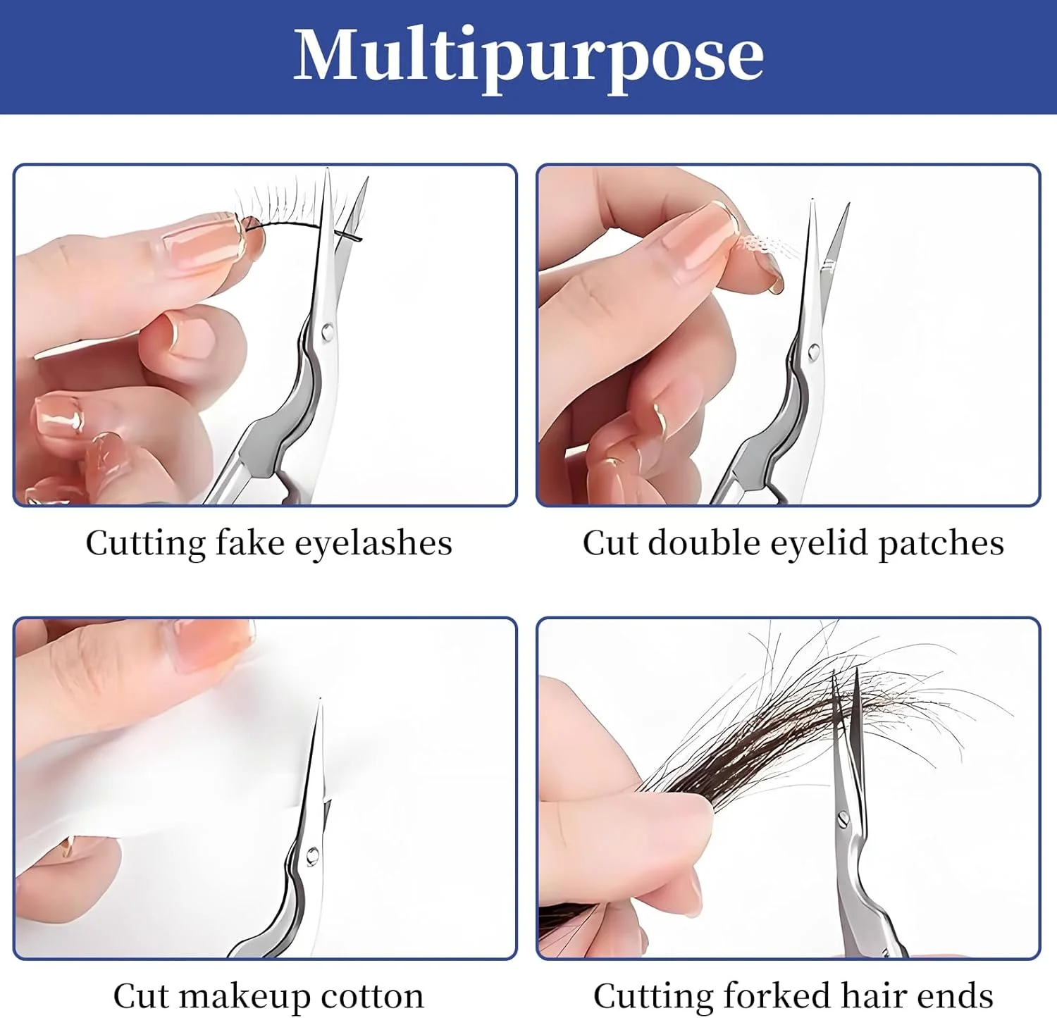 قیچی ابرو استیل ضد زنگ فروشگاه Big Bargain، ابزار برس برای اصلاح و مرتب کردن ابروها، مراقبت از موهای صورت و ابروها (2 عدد) قیچی ابرو استیل ضد زنگ فروشگاه Big Bargain، ابزار برس برای اصلاح و مرتب کردن ابروها، مراقبت از موهای صورت و ابروها (2 عدد)