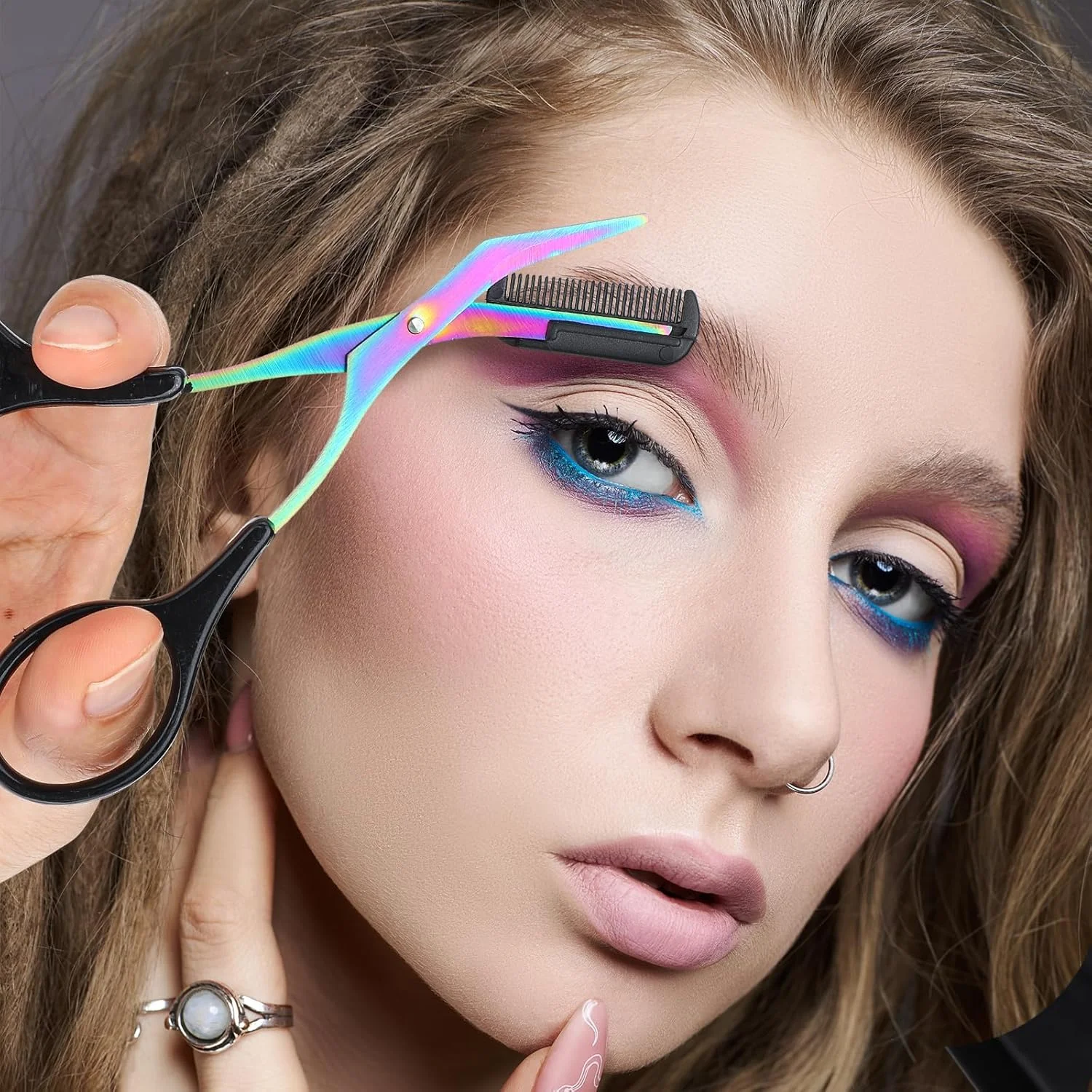 قیچی ابرو کلاسیک مشکی Bremorou قیچی ابرو کلاسیک مشکی Bremorou