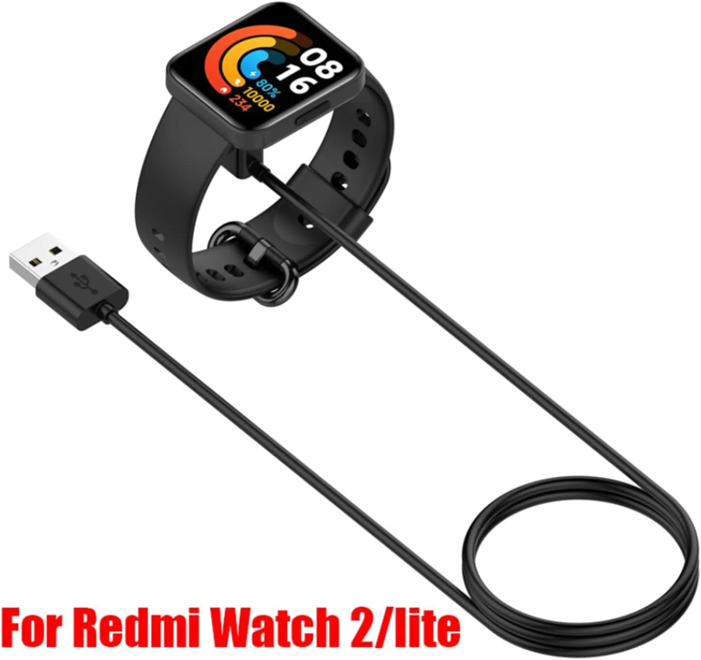 شارژر USB مدل SKEIDO1M برای ساعت هوشمند ردمی واچ 2 لایت، کابل شارژ ساعت ردمی واچ 2، آداپتور شارژر داک شارژر USB مدل SKEIDO1M برای ساعت هوشمند ردمی واچ 2 لایت، کابل شارژ ساعت ردمی واچ 2، آداپتور شارژر داک