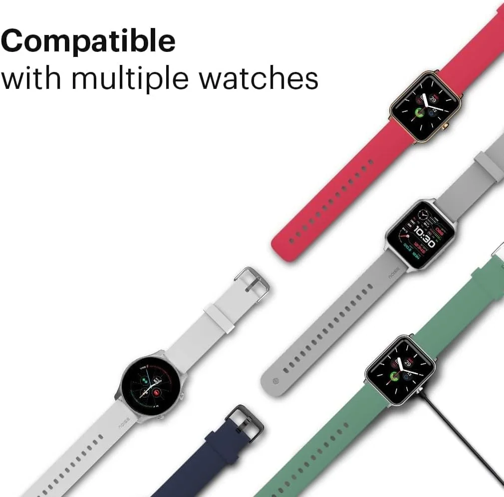 کابل شارژ SKYCELL سازگار با ساعت هوشمند فایربولت Invincible Plus/Talk/Talk Pro/Thunder/360 Pro/Visionary/Invincible/Invincible Plus/Diamond/Infinity/Infinity Only با 4 پین