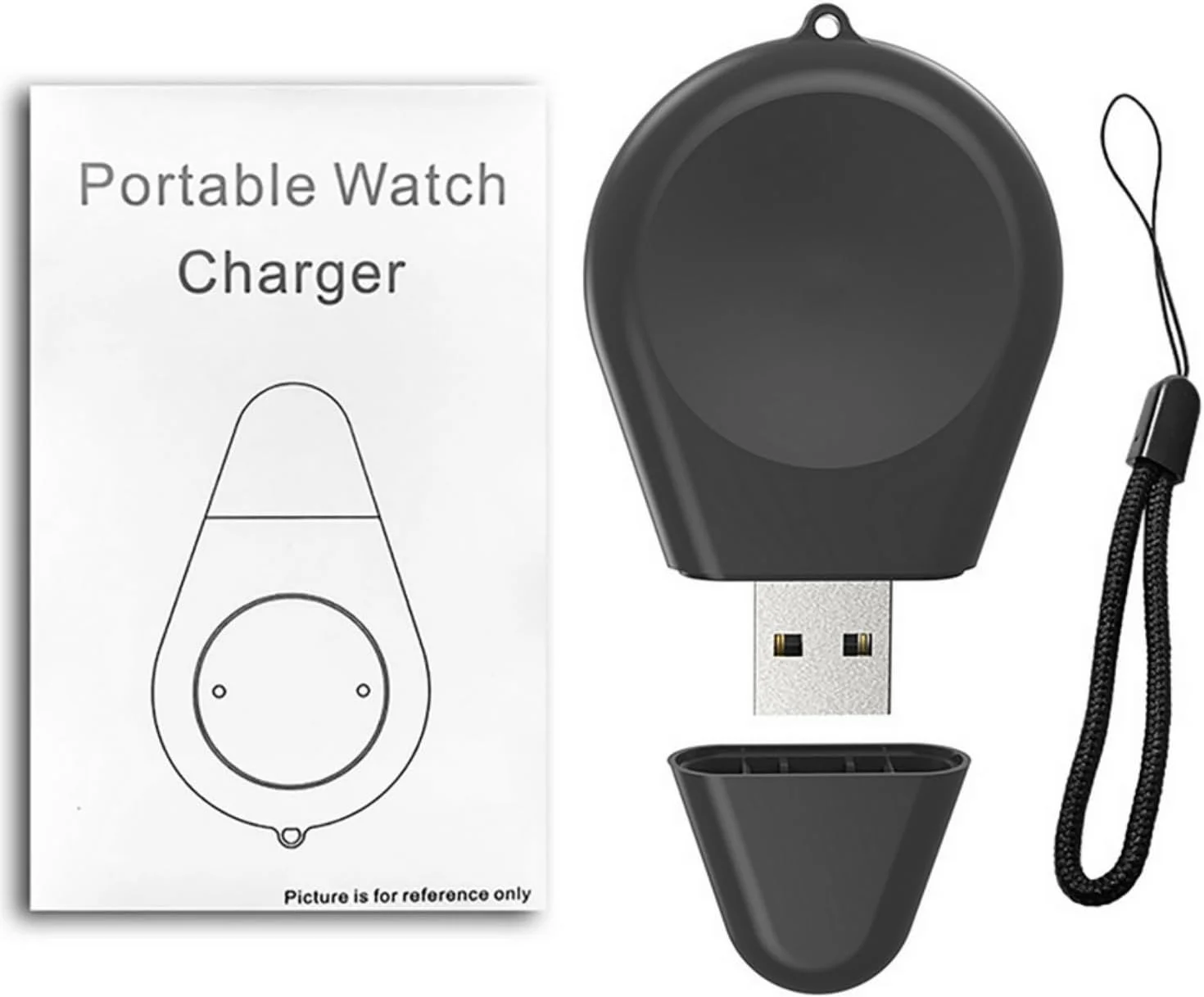 شارژر بی سیم SKEIDO، داک شارژ ساعت هوشمند USB، آداپتور مغناطیسی، اتصال دهنده برق قابل حمل برای لوازم جانبی Galaxy Watch 6 5 4 3