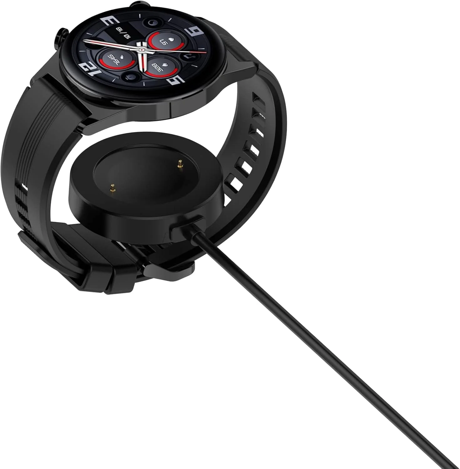 کابل شارژر USB اسکیدو برای ساعت هوشمند آنر 5، ساعت 4، GS 3 و لوازم جانبی GS3 (مشکی) کابل شارژر USB اسکیدو برای ساعت هوشمند آنر 5، ساعت 4، GS 3 و لوازم جانبی GS3 (مشکی)