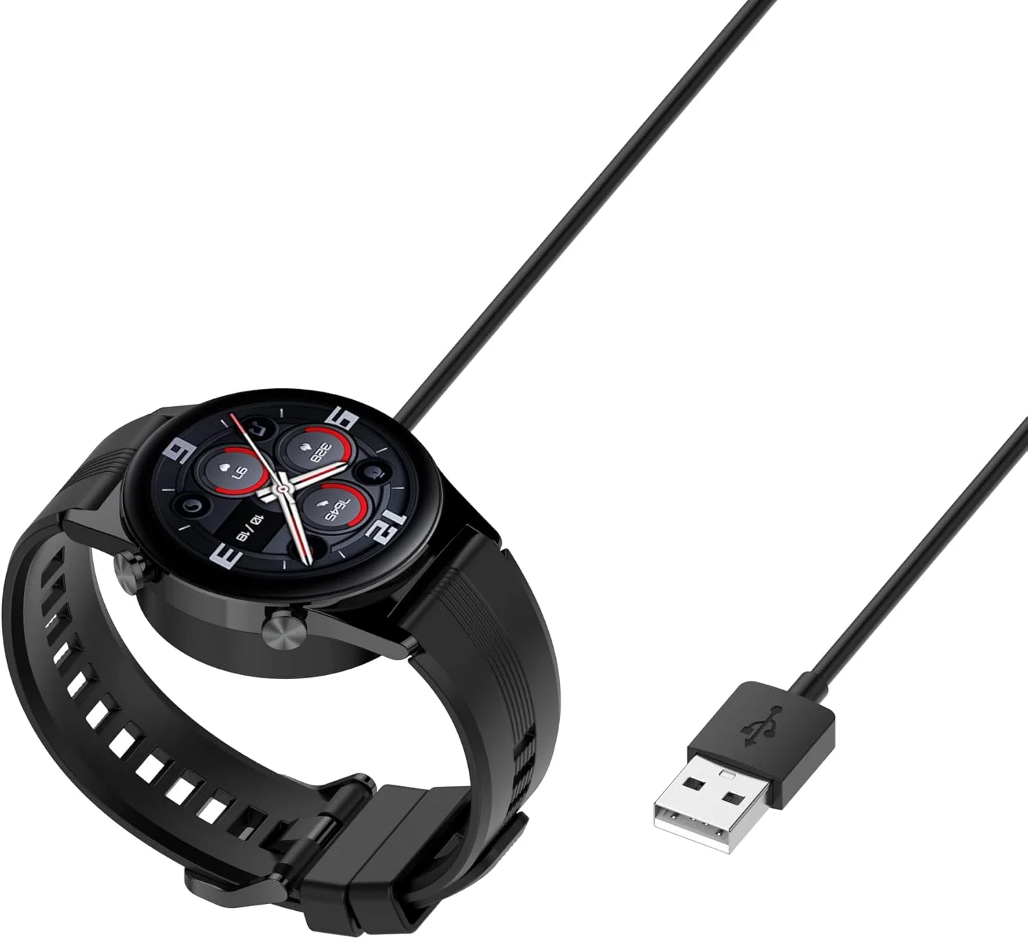 کابل شارژر USB اسکیدو برای ساعت هوشمند آنر 5، ساعت 4، GS 3 و لوازم جانبی GS3 (مشکی) کابل شارژر USB اسکیدو برای ساعت هوشمند آنر 5، ساعت 4، GS 3 و لوازم جانبی GS3 (مشکی)